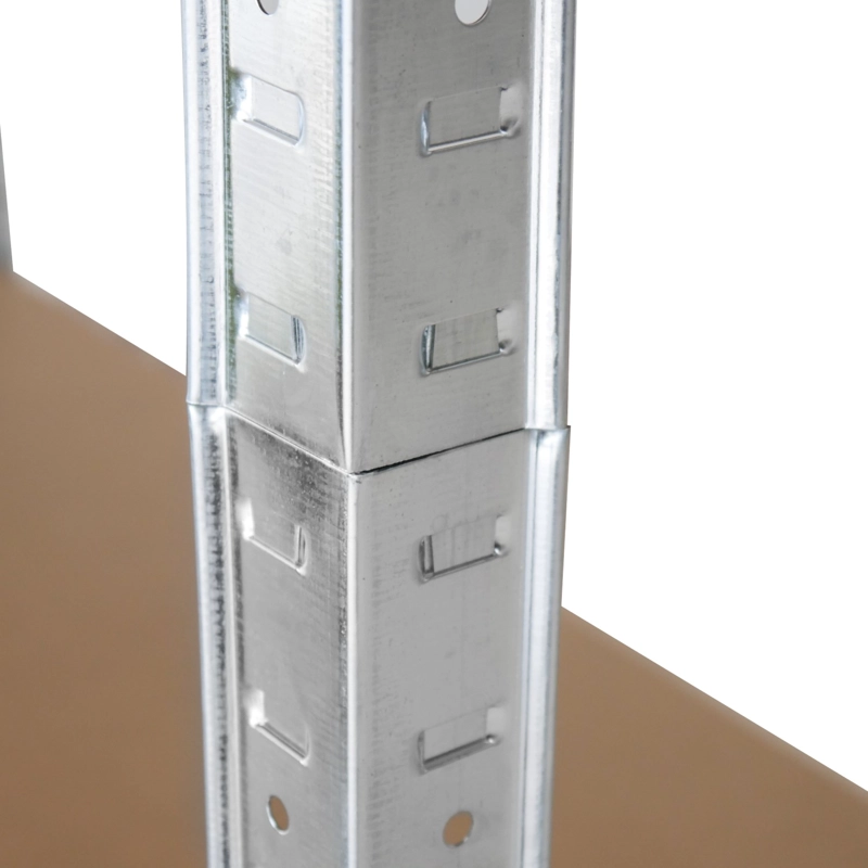ESTANTE 90X40X180 CM. ACERO GALVANIZADO CAP 875 KG - 6