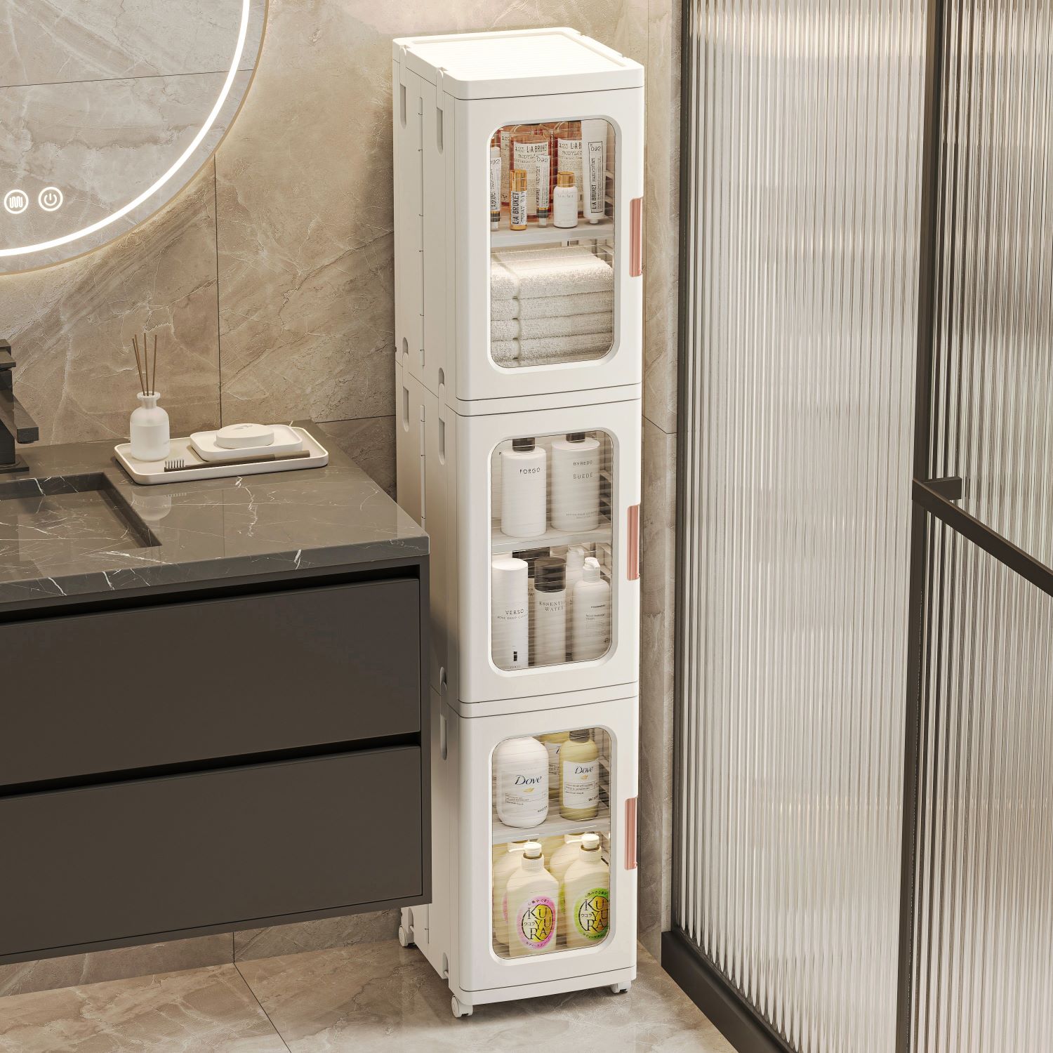 ARMARIO PROCHEF 3 NIVELES 25X29X126 CM - 8