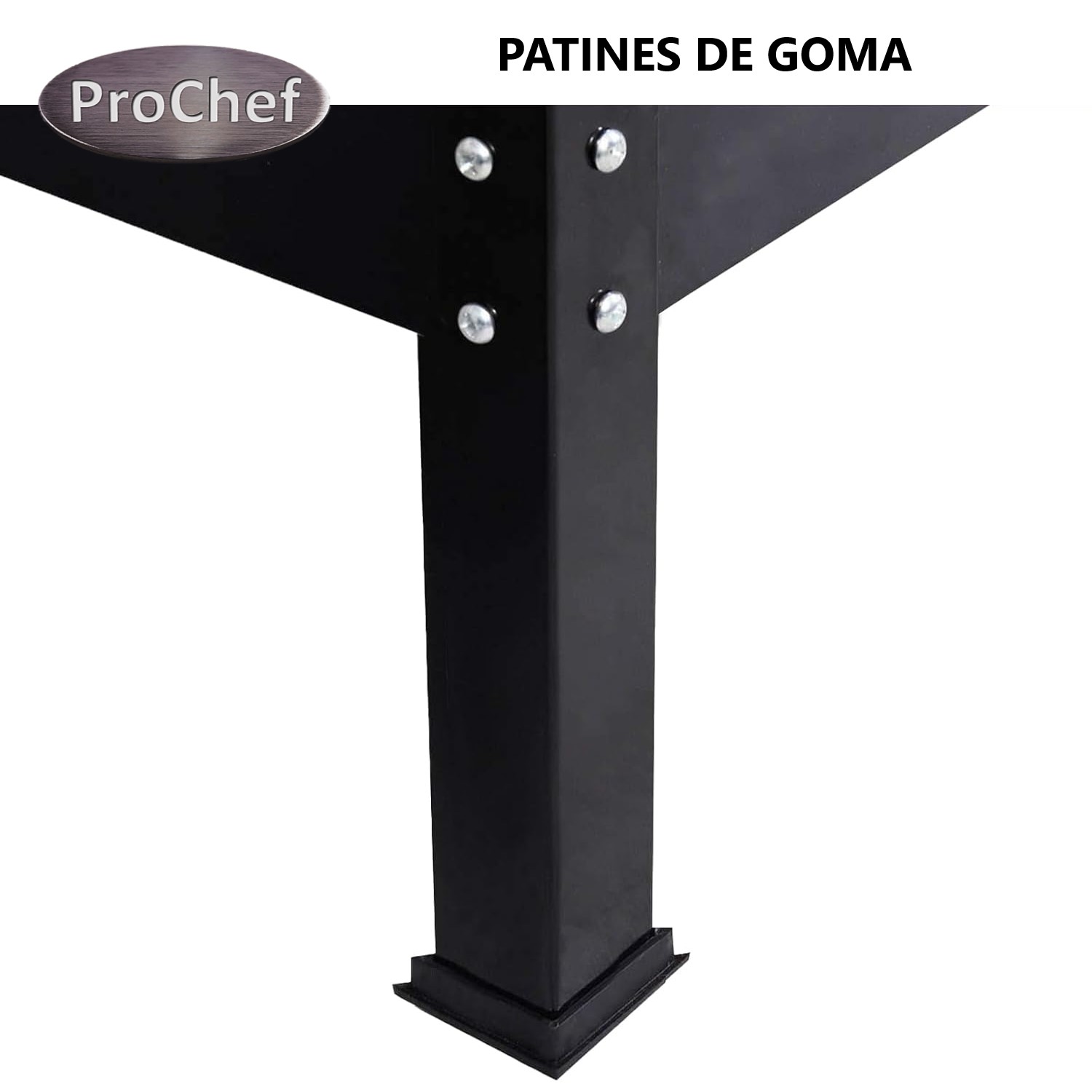 MESON DE TRABAJO ACERO Y MDF 120X60X90 CM. - 5