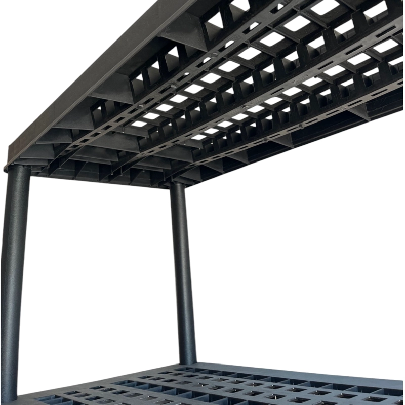 ESTANTE PLASTICO 91X45X183 CM. 5 BANDEJAS REMOVIBLES - 5