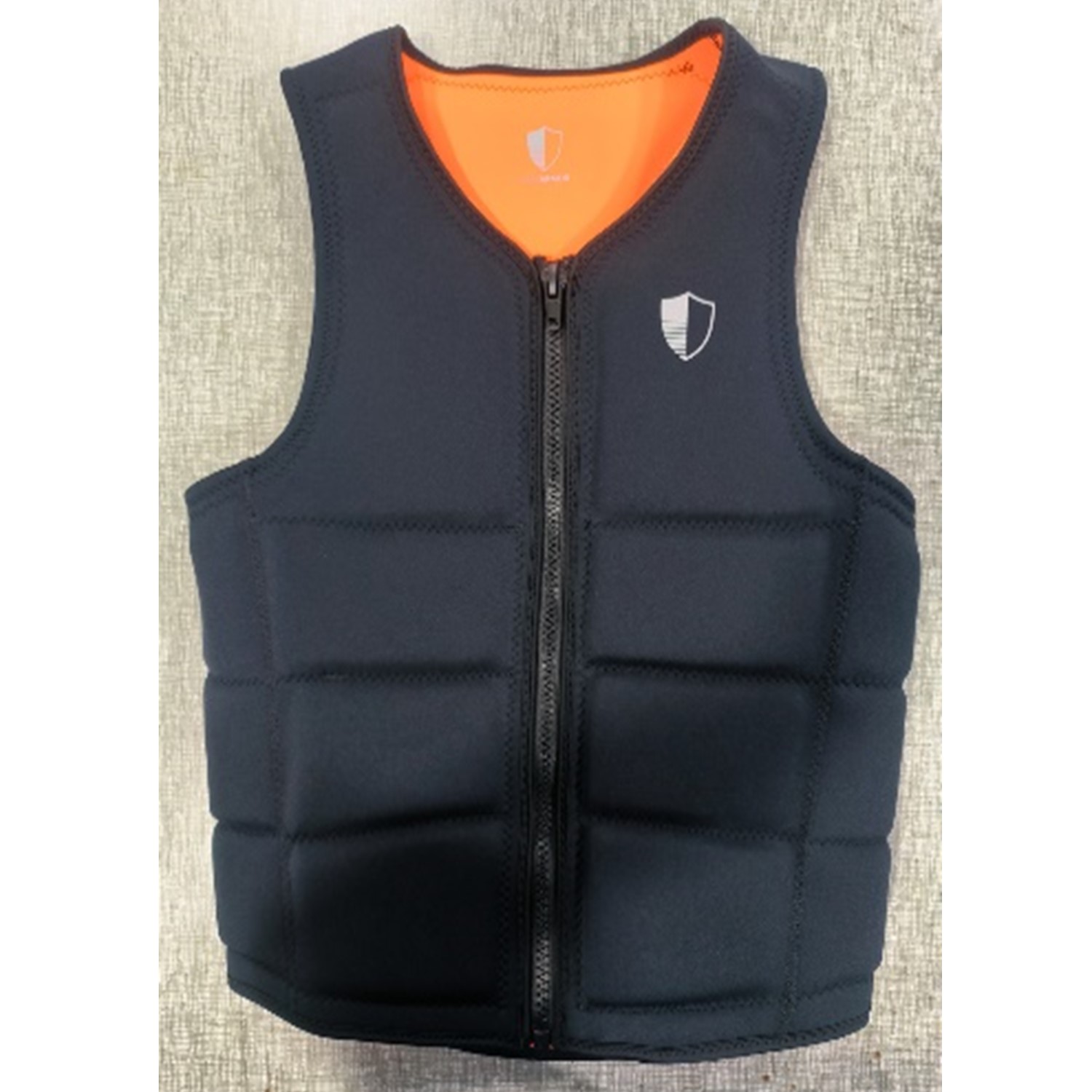 CHALECO DE IMPACTO WAKEARMOR 2025 BLACK-ORANGE MEN'S XL - 4