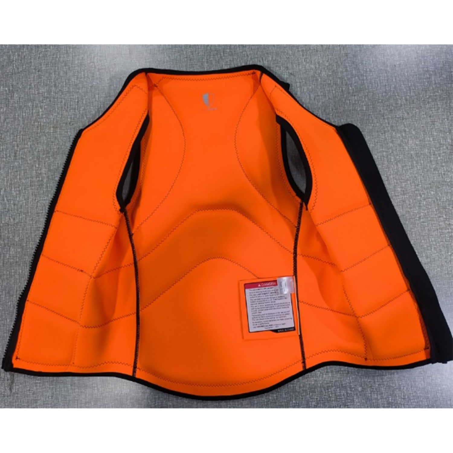 CHALECO DE IMPACTO WAKEARMOR 2025 BLACK-ORANGE MEN'S XL - 5