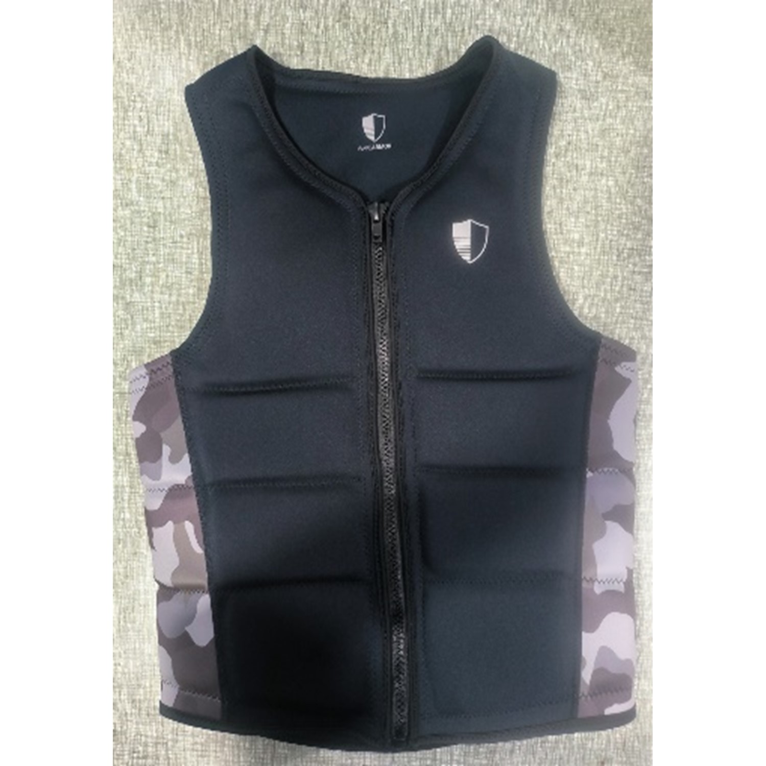CHALECO DE IMPACTO WAKEARMOR 2025 BLACK-CAMO MEN'S XL - 4