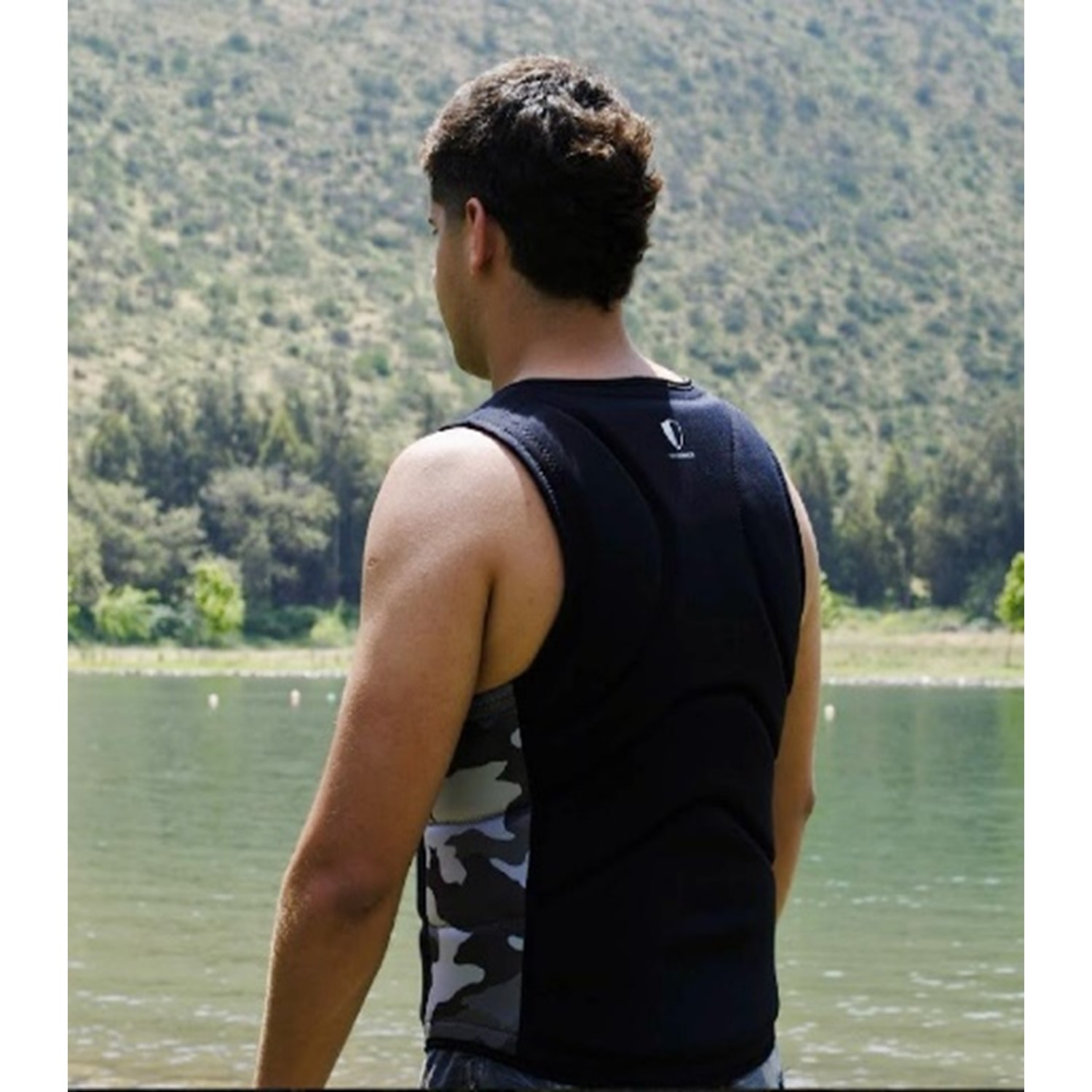 CHALECO DE IMPACTO WAKEARMOR 2025 BLACK-CAMO MEN'S XL - 6