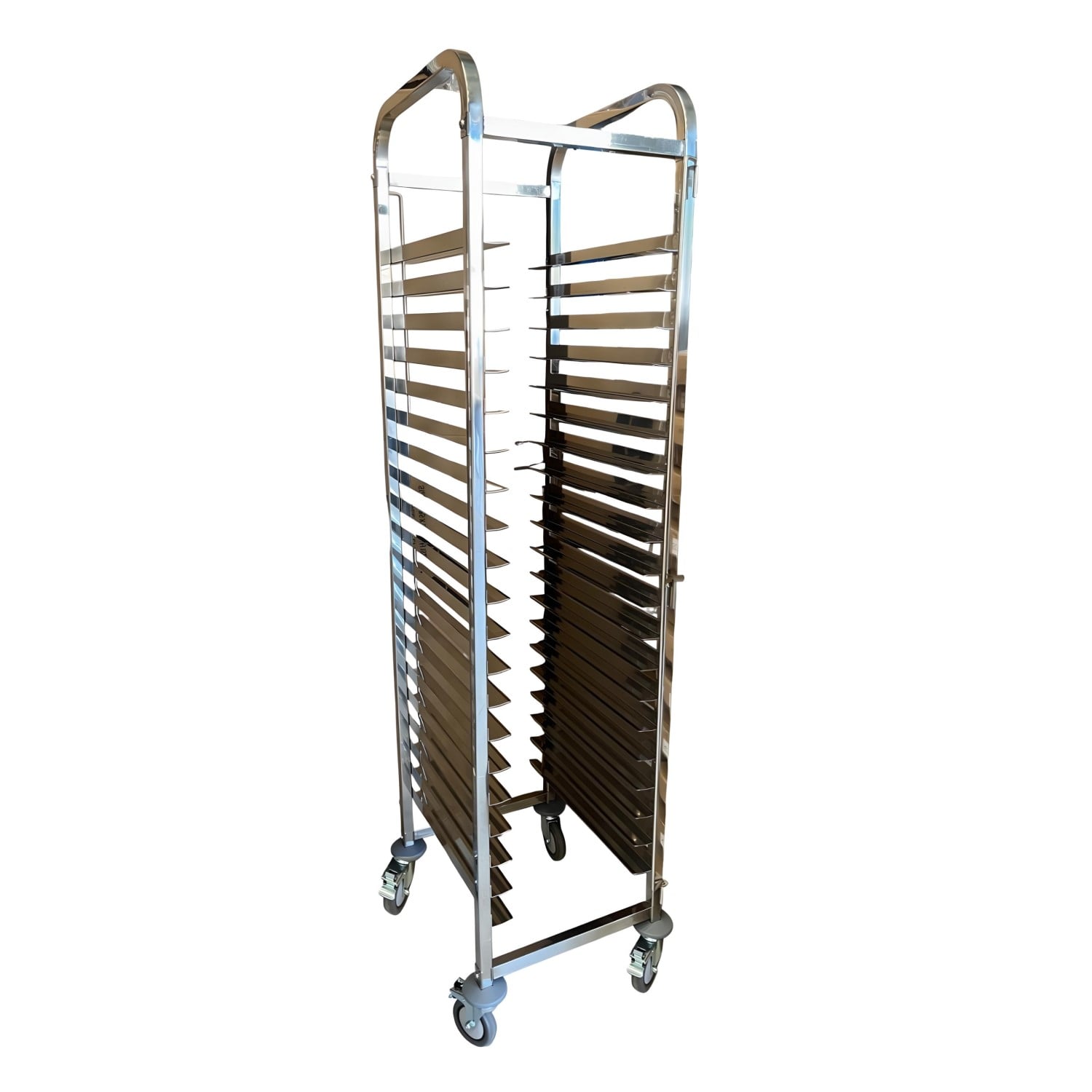 CARRO PROCHEF BANDEJERO ACERO INOX 20 BANDEJAS CASINO 35X45 CM - 1