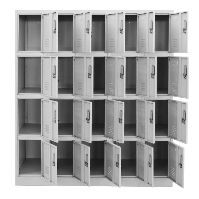 LOCKER CASILLERO METALICO 5 CUERPOS 20 PUERTAS - 3