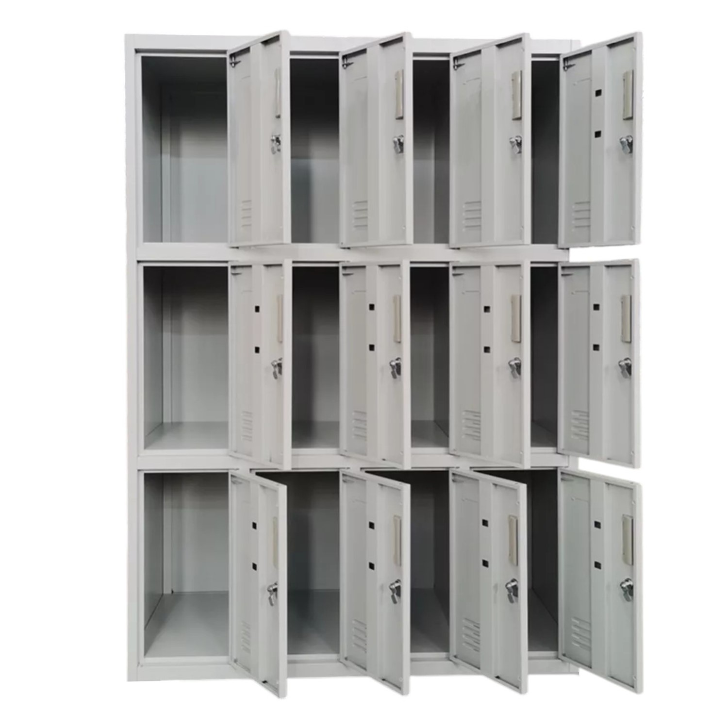 LOCKER CASILLERO METALICO 4 CUERPOS 12 PUERTAS - 8