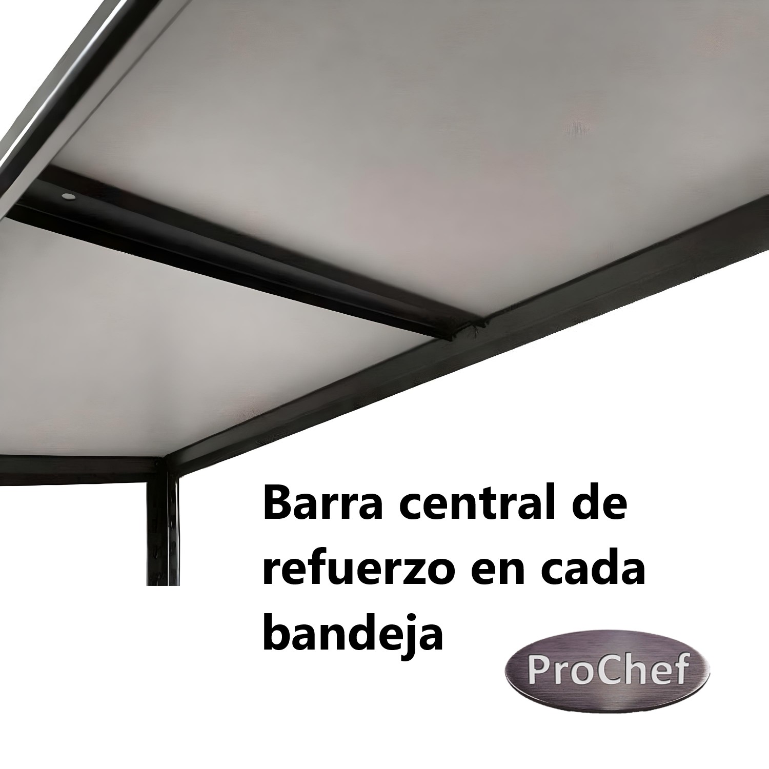 ESTANTE ACERO SIN RANURAS 90X45X180 CM. 1350 KG. - 5