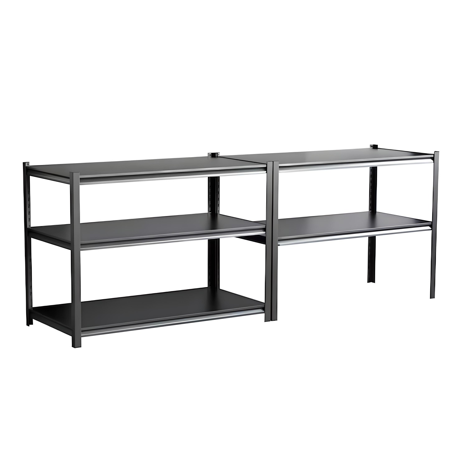 ESTANTE ACERO SIN RANURAS 120X45X180 CM. 1350 KG. - 3