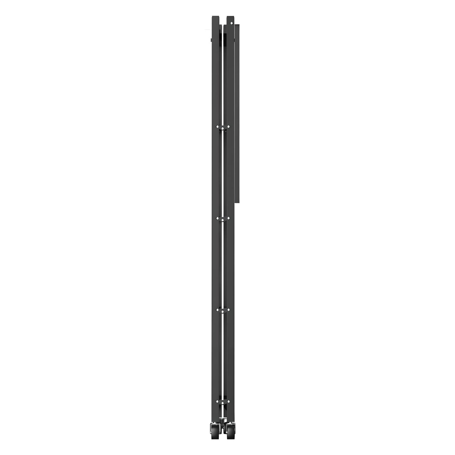 ESTANTE PLEGABLE DE ACERO CON RUEDAS. 5 BANDEJAS - 5