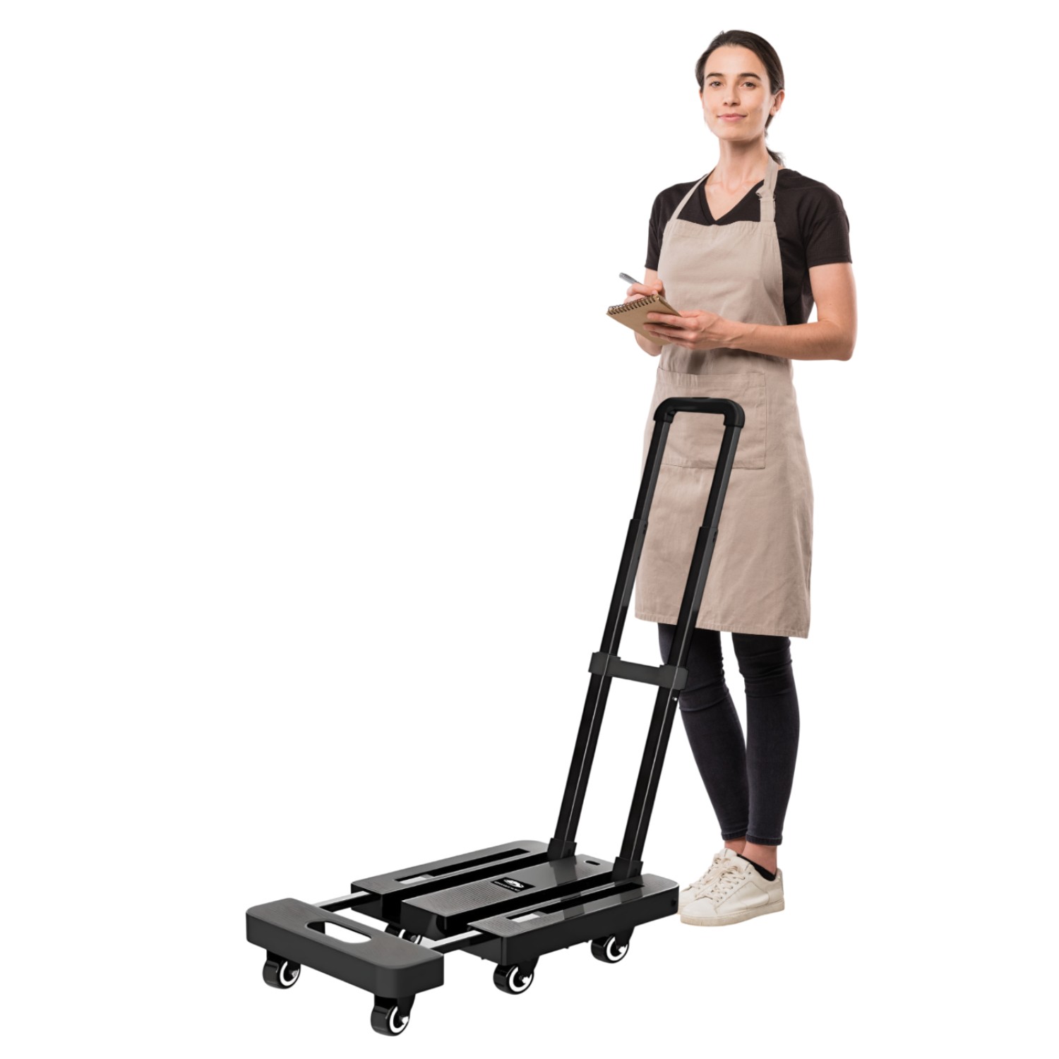 CARRO TRANSPORTADOR PLEGABLE 30X57 CM. CAPACIDAD 200K - 2