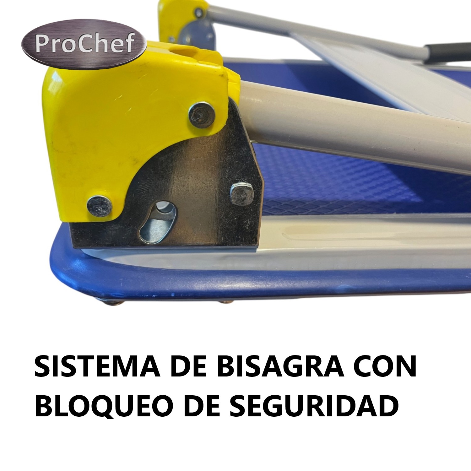 CARRO TRANSPORTADOR PLEGABLE DE ACERO 91X61 CM. 300 KG. - 6
