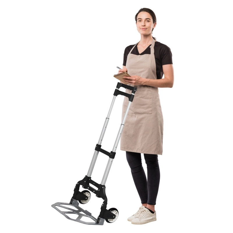 CARRO TRANSPORTADOR TIPO YEGUA PLEGABLE ALUMINIO 70 KG. - 2