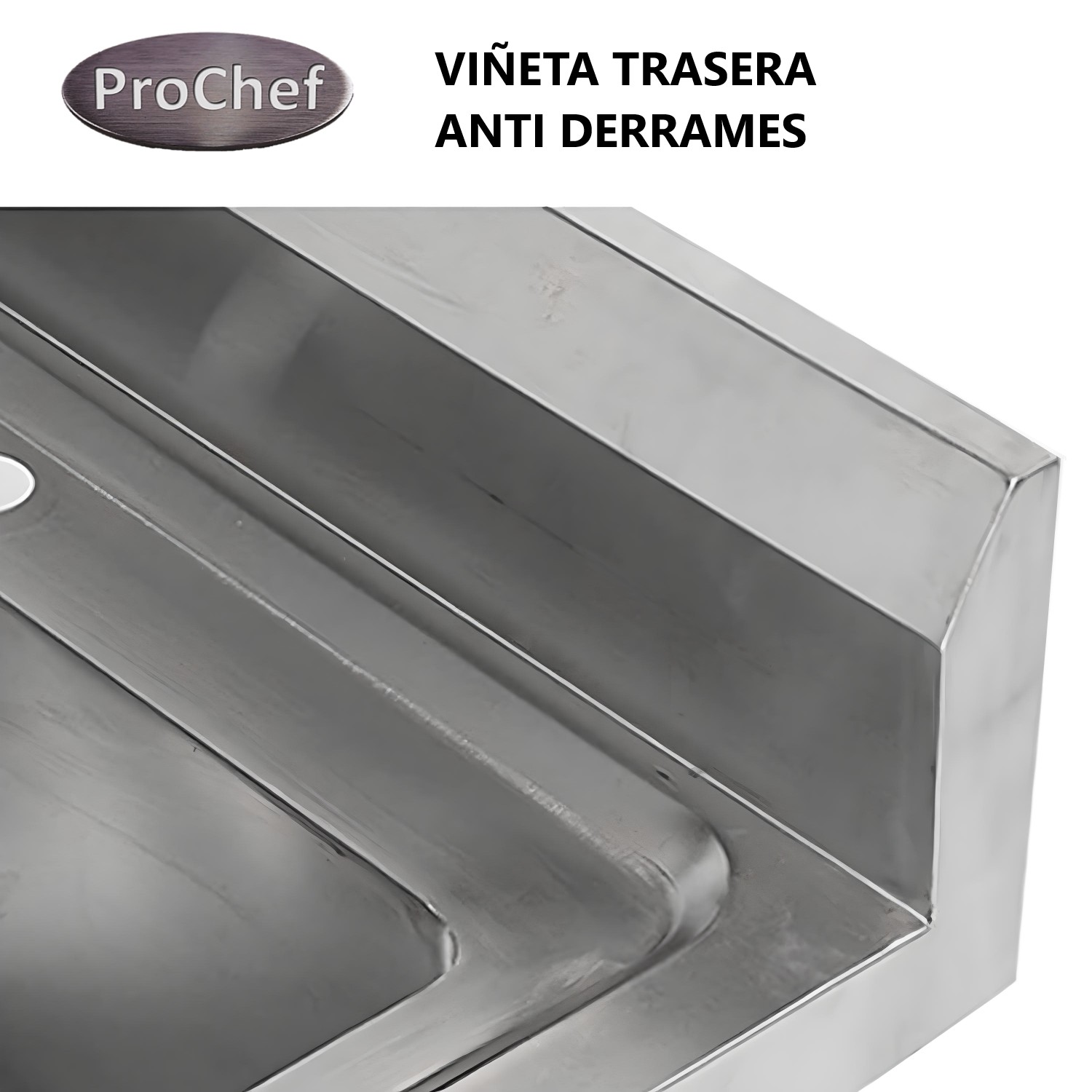 LAVAFONDOS DOBLE ACERO INOX. 150X60X90 CM. SECADOR DERECHO - 8
