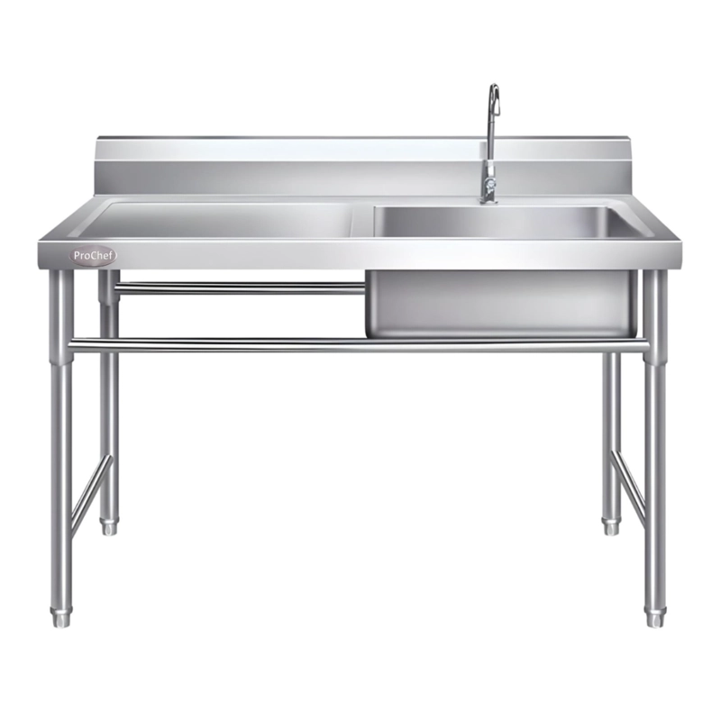 LAVAFONDOS ACERO INOX. 120X60X90 CM. SECADOR IZQUIERDO - 9