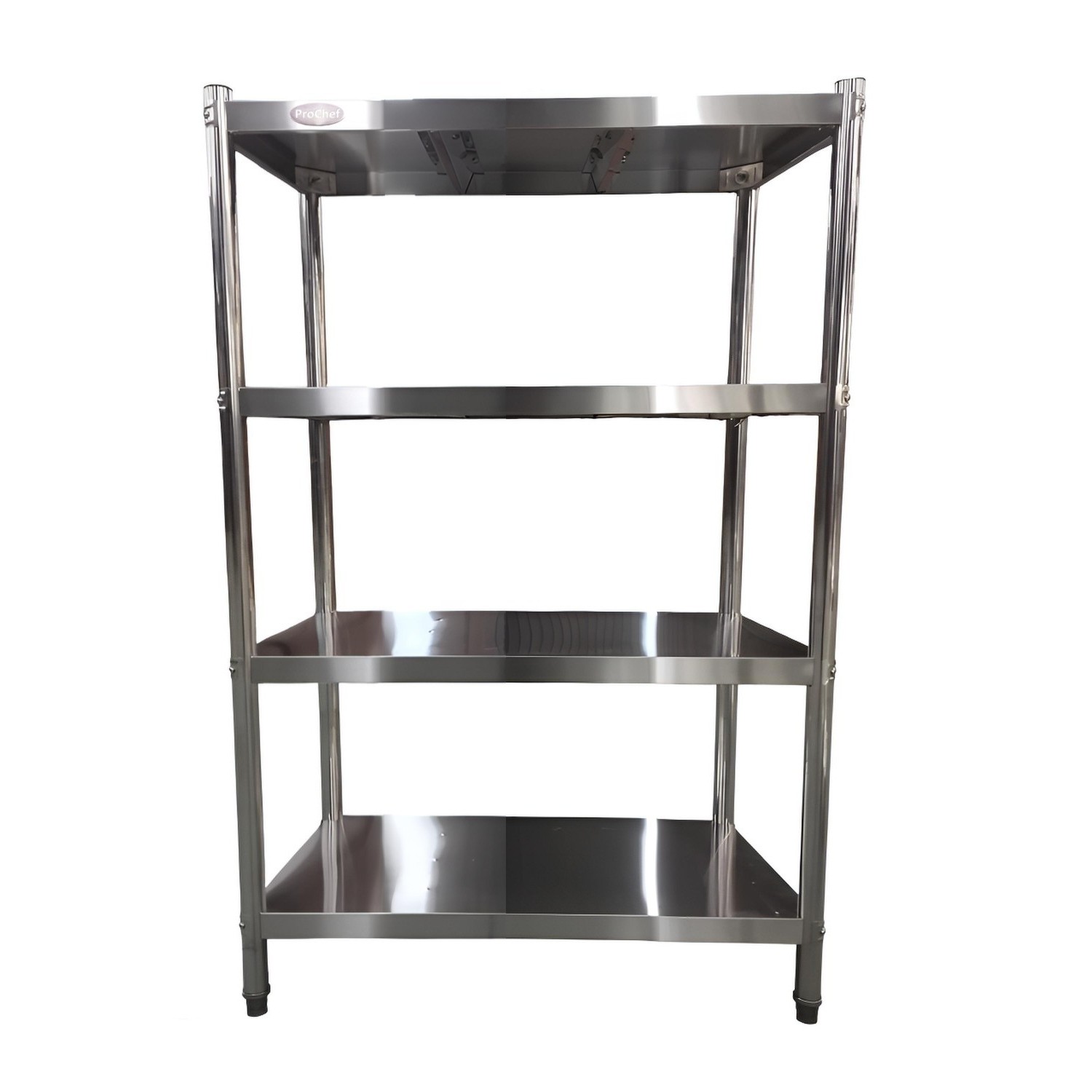 ESTANTE 4 BANDEJAS LISAS. 90X50X155 CM. ACERO INOX - 8