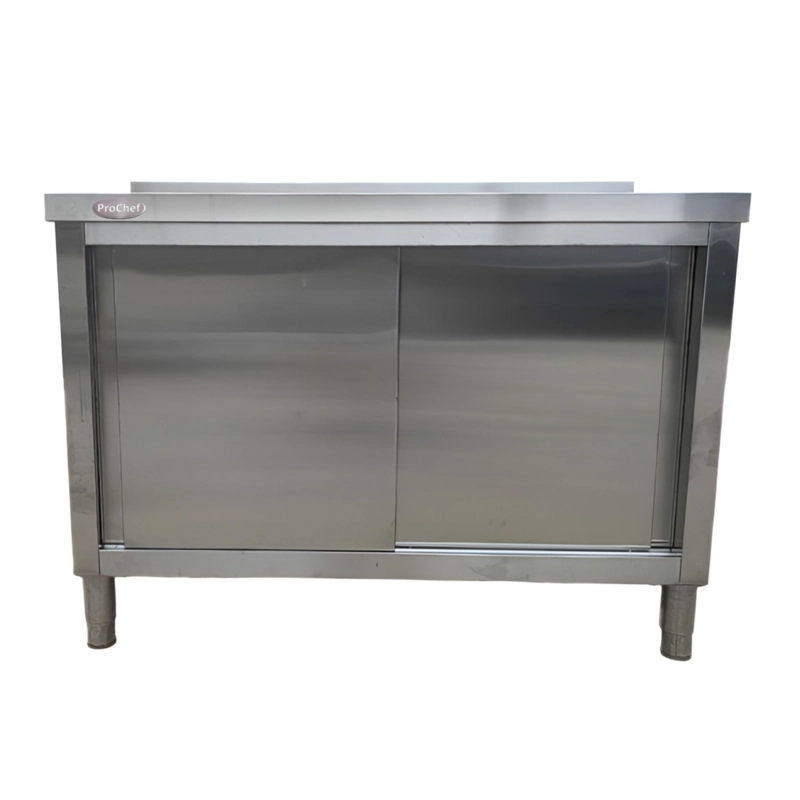 MESON MURAL CERRADO ACERO INOXIDABLE 120X60X85(+6) CM - 1
