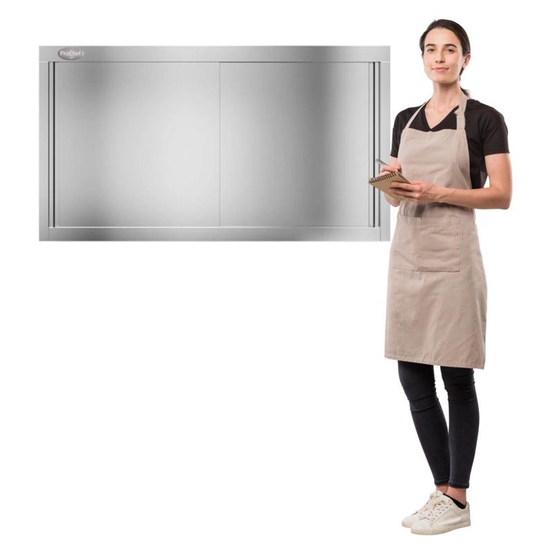 MUEBLE COLGANTE ACERO INOXIDABLE 120X65X40 CM - 2