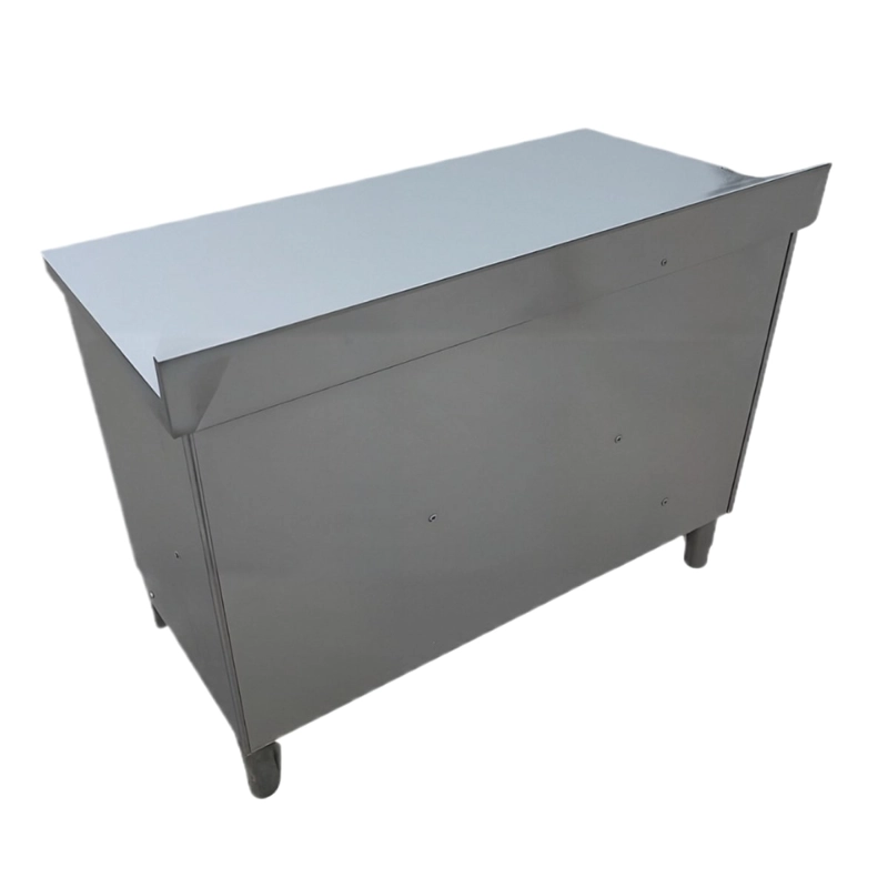 MESON MURAL CERRADO ACERO INOXIDABLE 150X60X85(+6) CM - 3