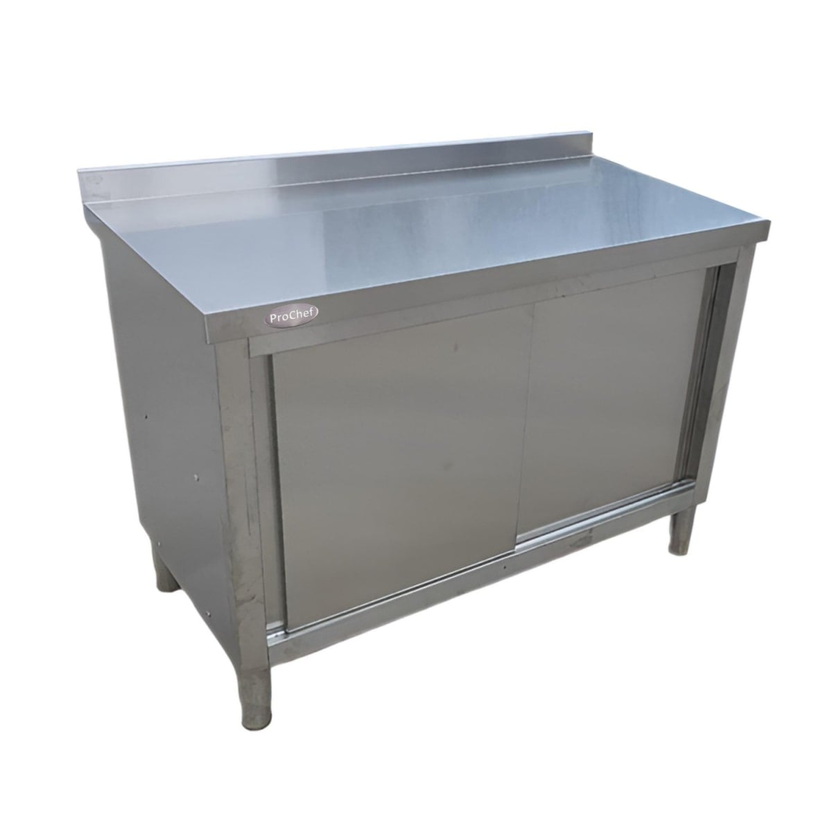MESON MURAL CERRADO ACERO INOXIDABLE 150X60X85(+6) CM - 5