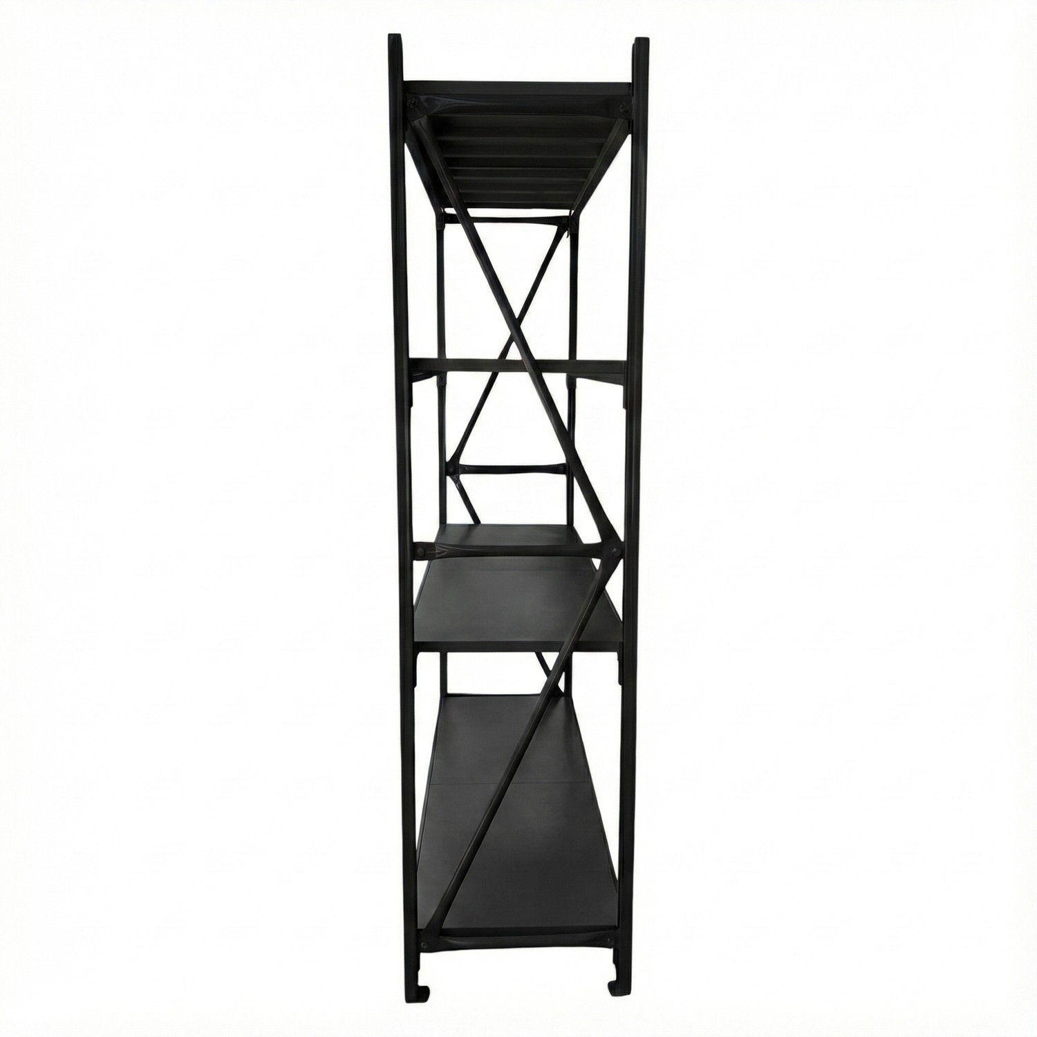 ESTANTE MINI RACK 200X50X200 CM 400 KG NEGRO - 4