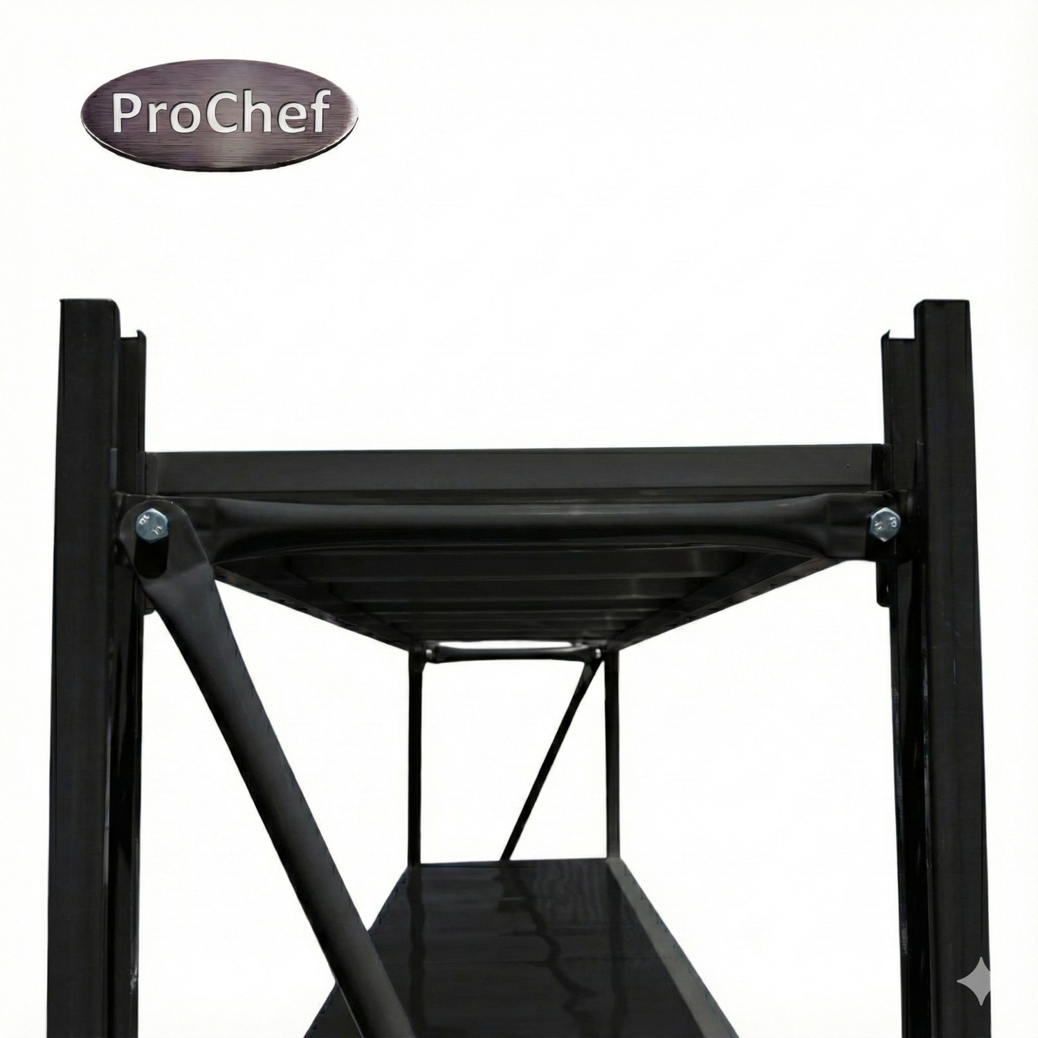 ESTANTE MINI RACK 200X50X200 CM 400 KG NEGRO - 6