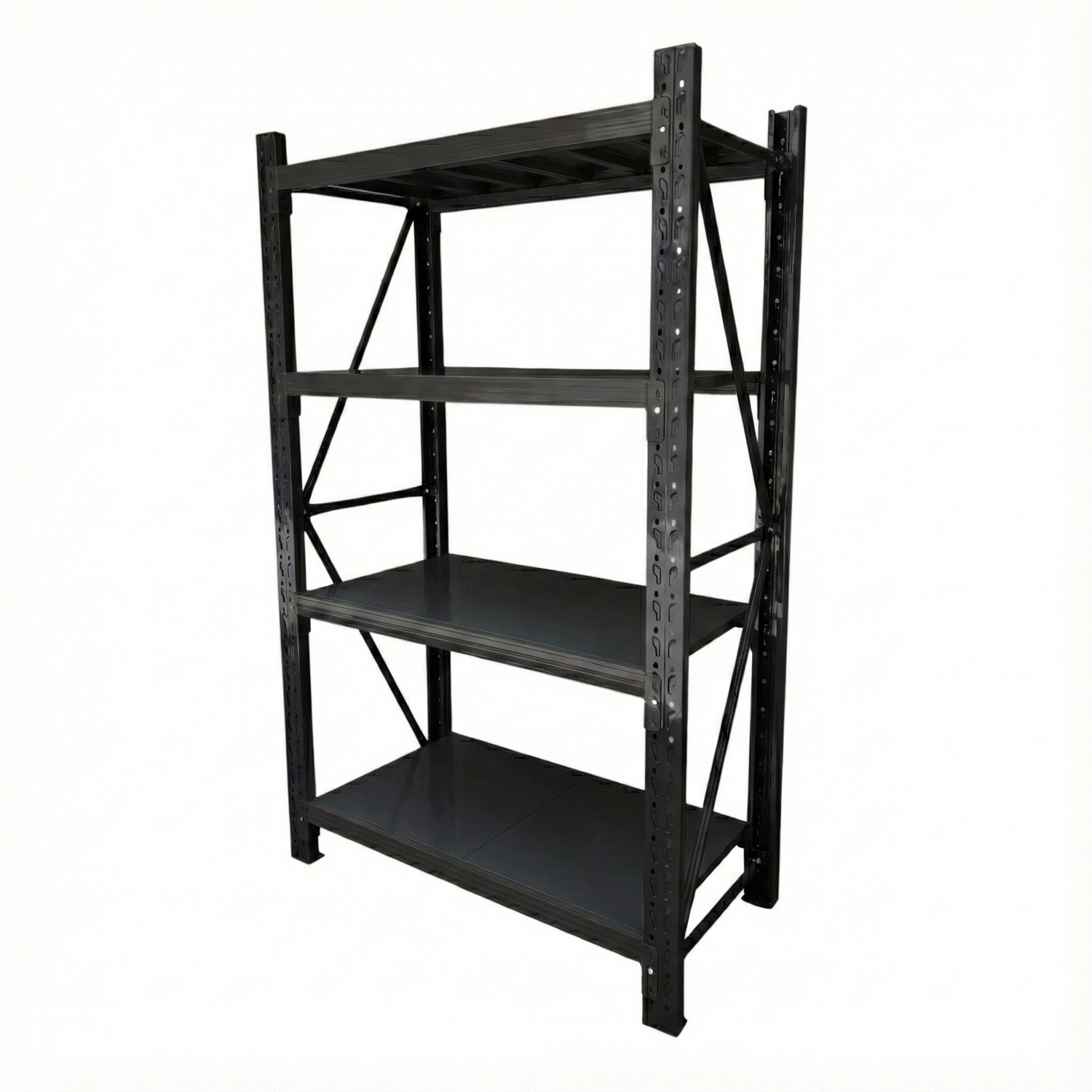 ESTANTE MINI RACK 120X50X200 CM 800 KG NEGRO - 3