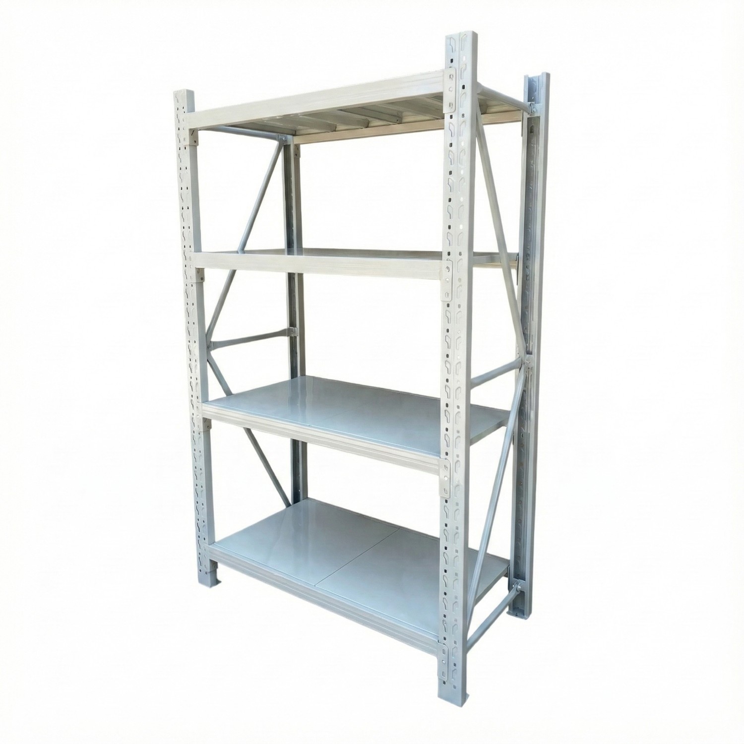 ESTANTE MINI RACK 120X60X200 CM 800 KG GRIS - 3