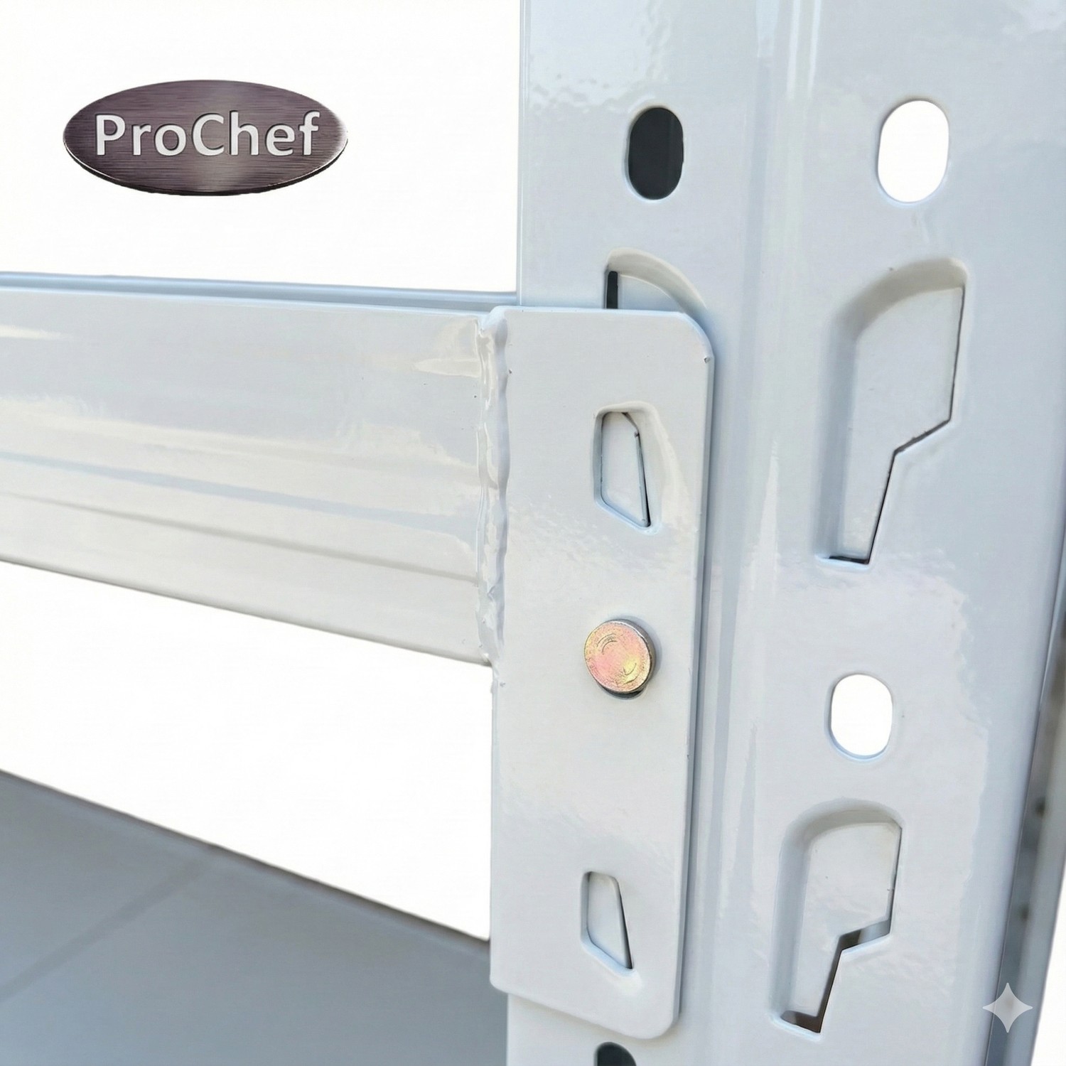 ESTANTE MINI RACK 120X60X200 CM 800 KG GRIS - 7