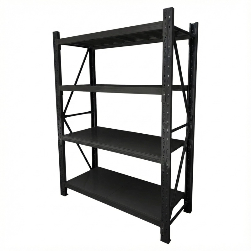 ESTANTE MINI RACK 150X50X200 CM 800 KG NEGRO - 2