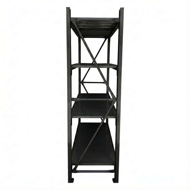 ESTANTE MINI RACK 150X50X200 CM 800 KG NEGRO - 3