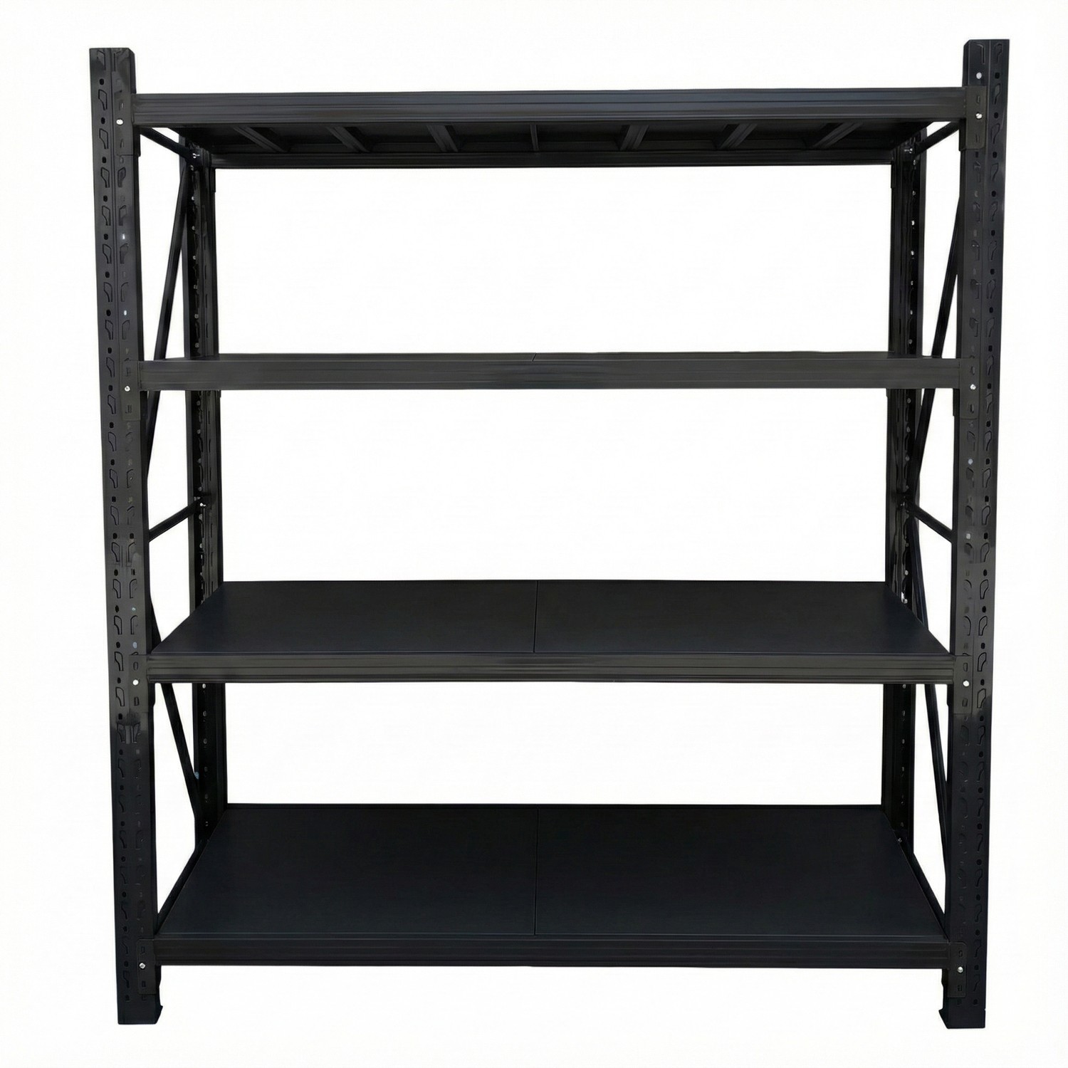 ESTANTE MINI RACK 200X50X200 CM 800 KG NEGRO - 1