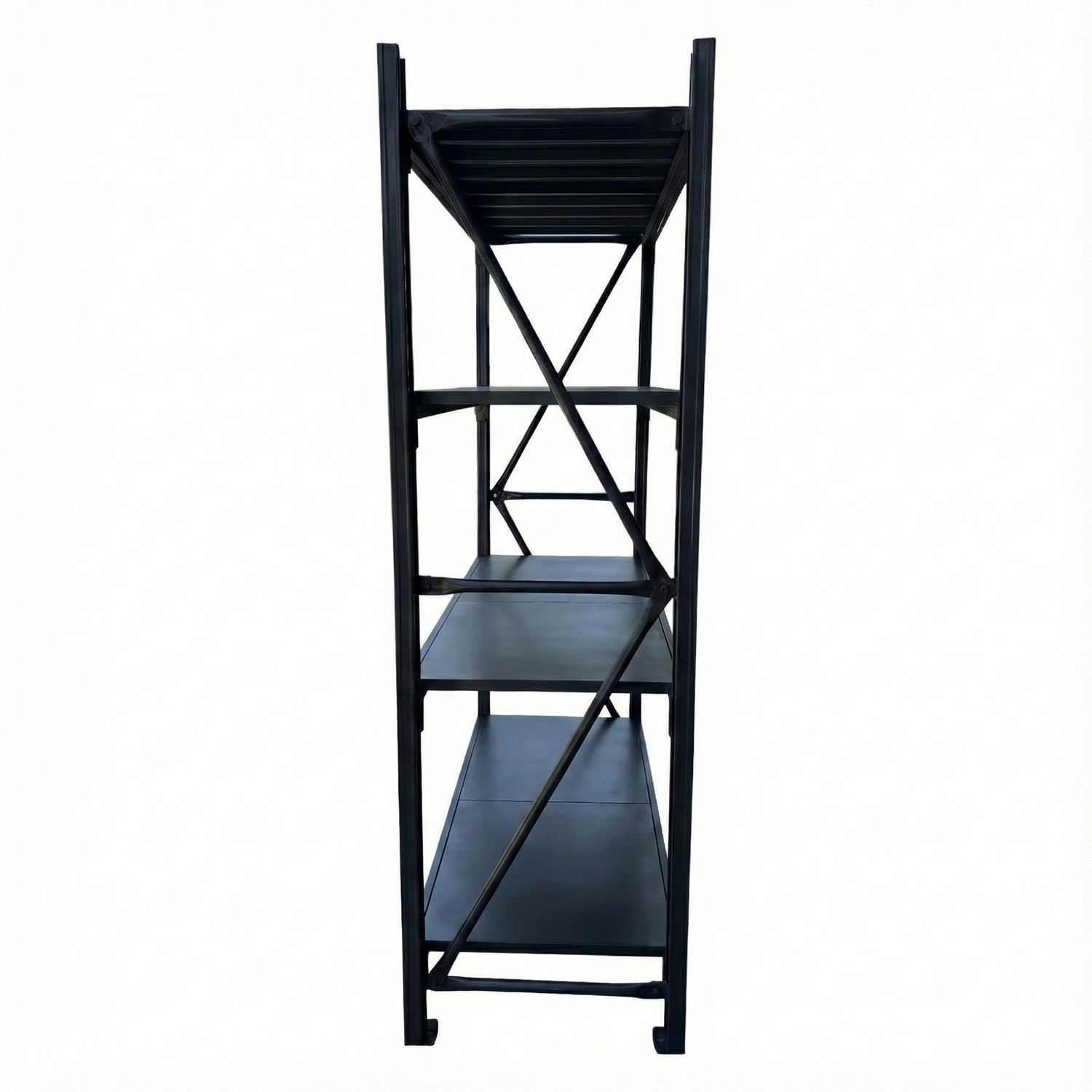 ESTANTE MINI RACK 200X50X200 CM 800 KG NEGRO - 4