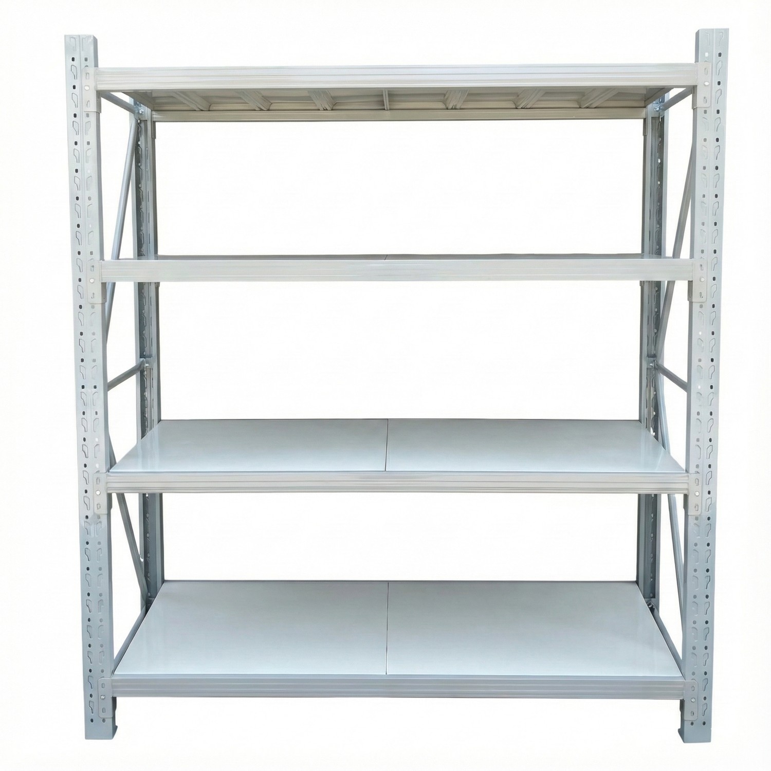 ESTANTE MINI RACK 200X50X200 CM 800 KG GRIS CLARO - 1