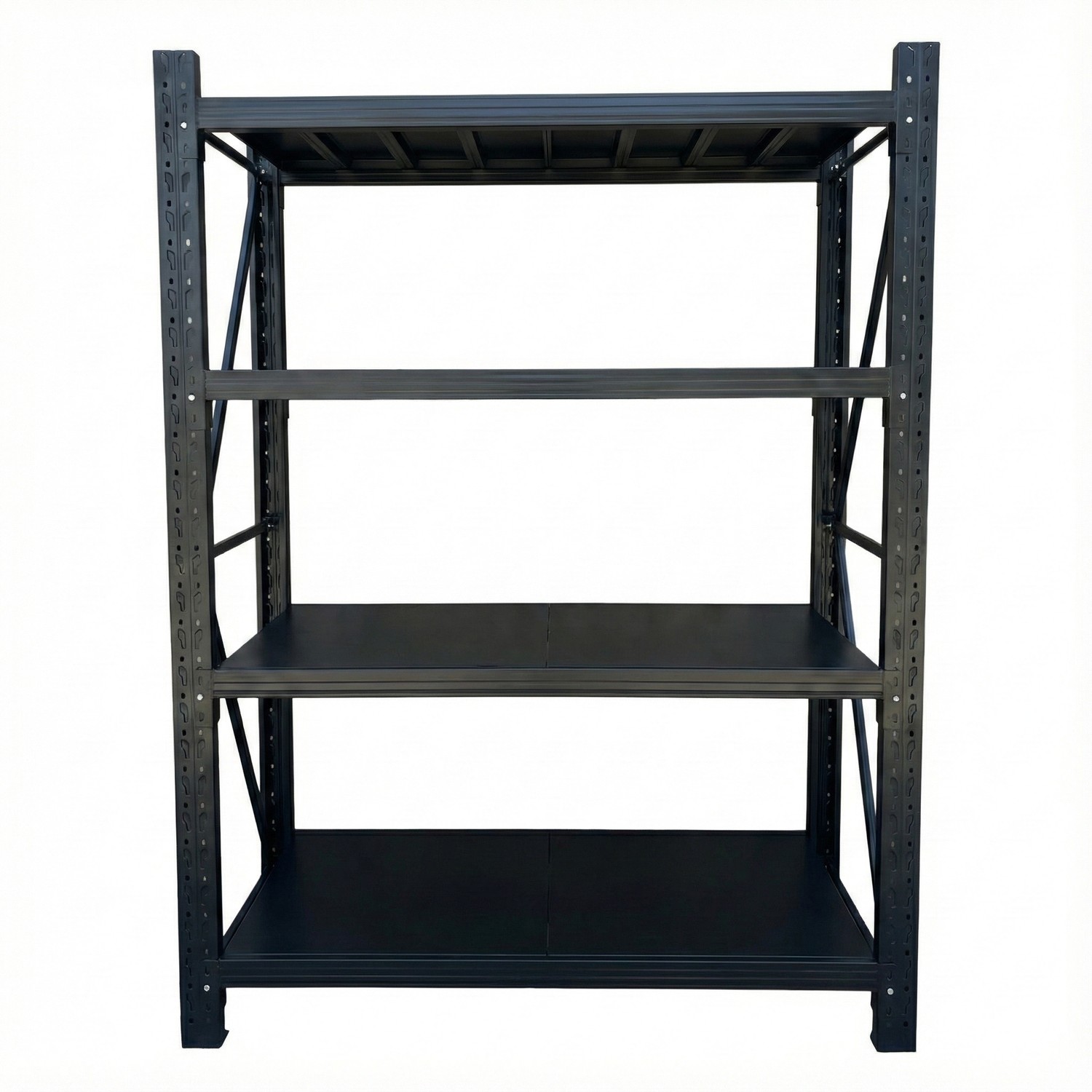 ESTANTE MINI RACK 150X60X200 CM 800 KG NEGRO - 1