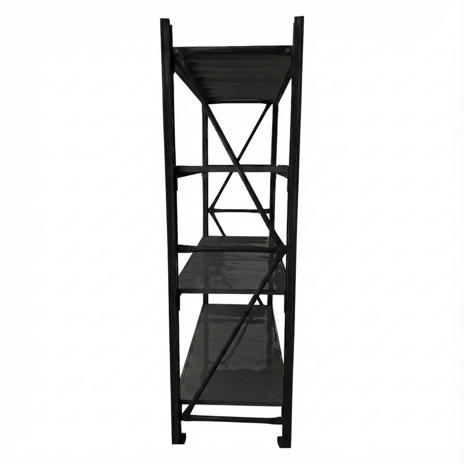 ESTANTE MINI RACK 150X60X200 CM 800 KG NEGRO - 4
