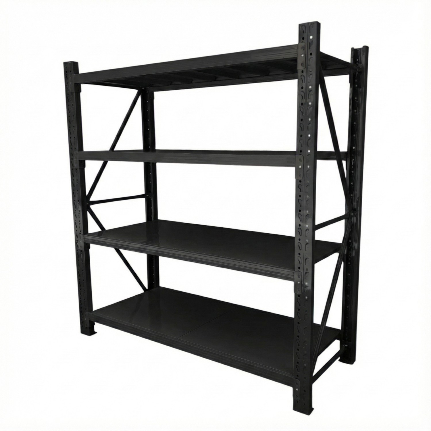 ESTANTE MINI RACK 200X60X200 CM 800 KG NEGRO - 3