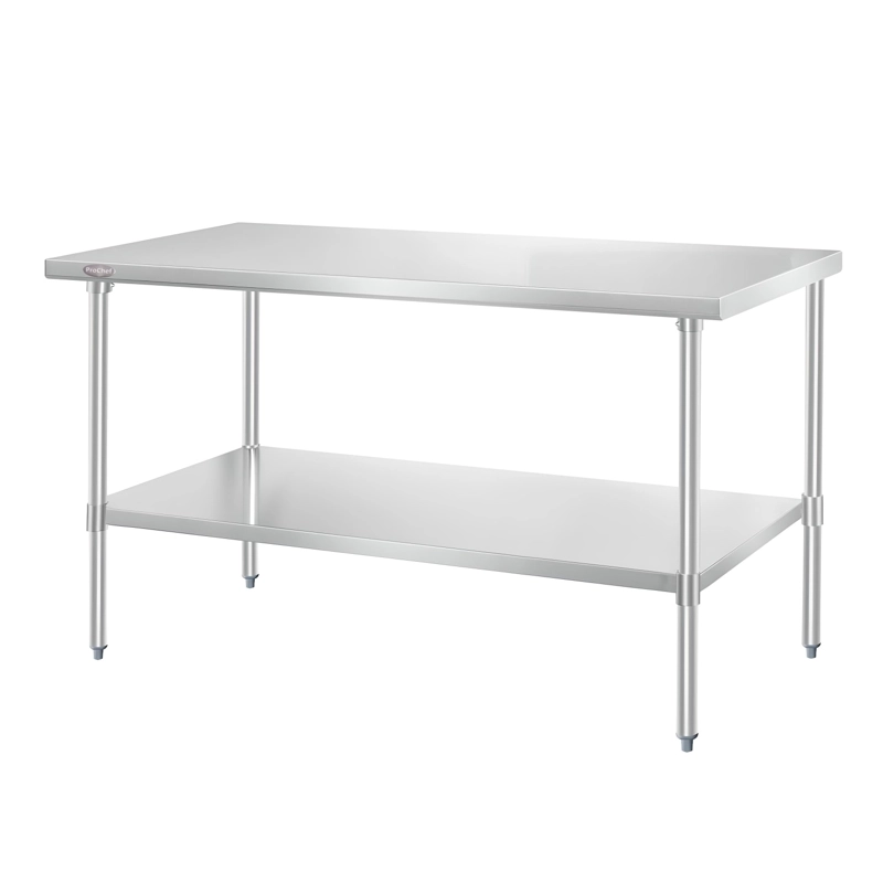 MESON CENTRO ECO ACERO INOXIDABLE 150X60X85 CM. - 6