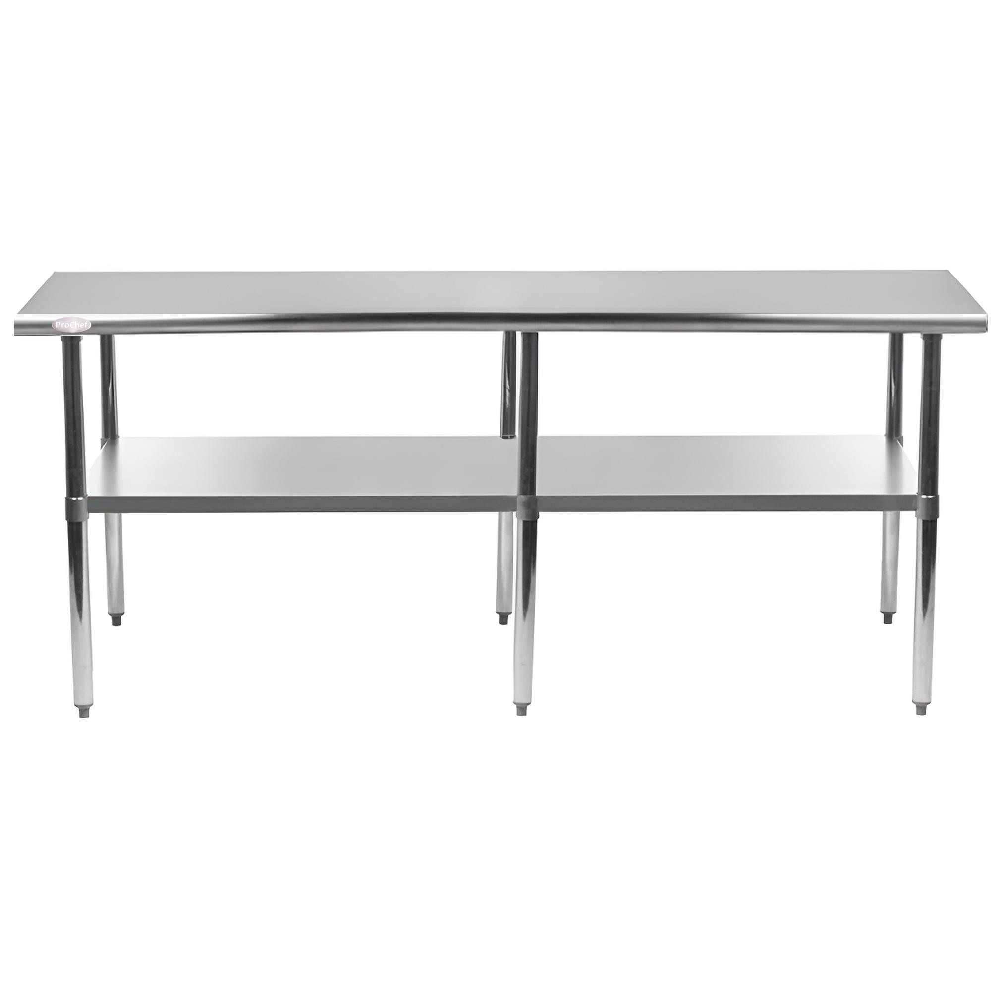 MESON CENTRO ECO ACERO INOXIDABLE 240X60X85 CM. - 5