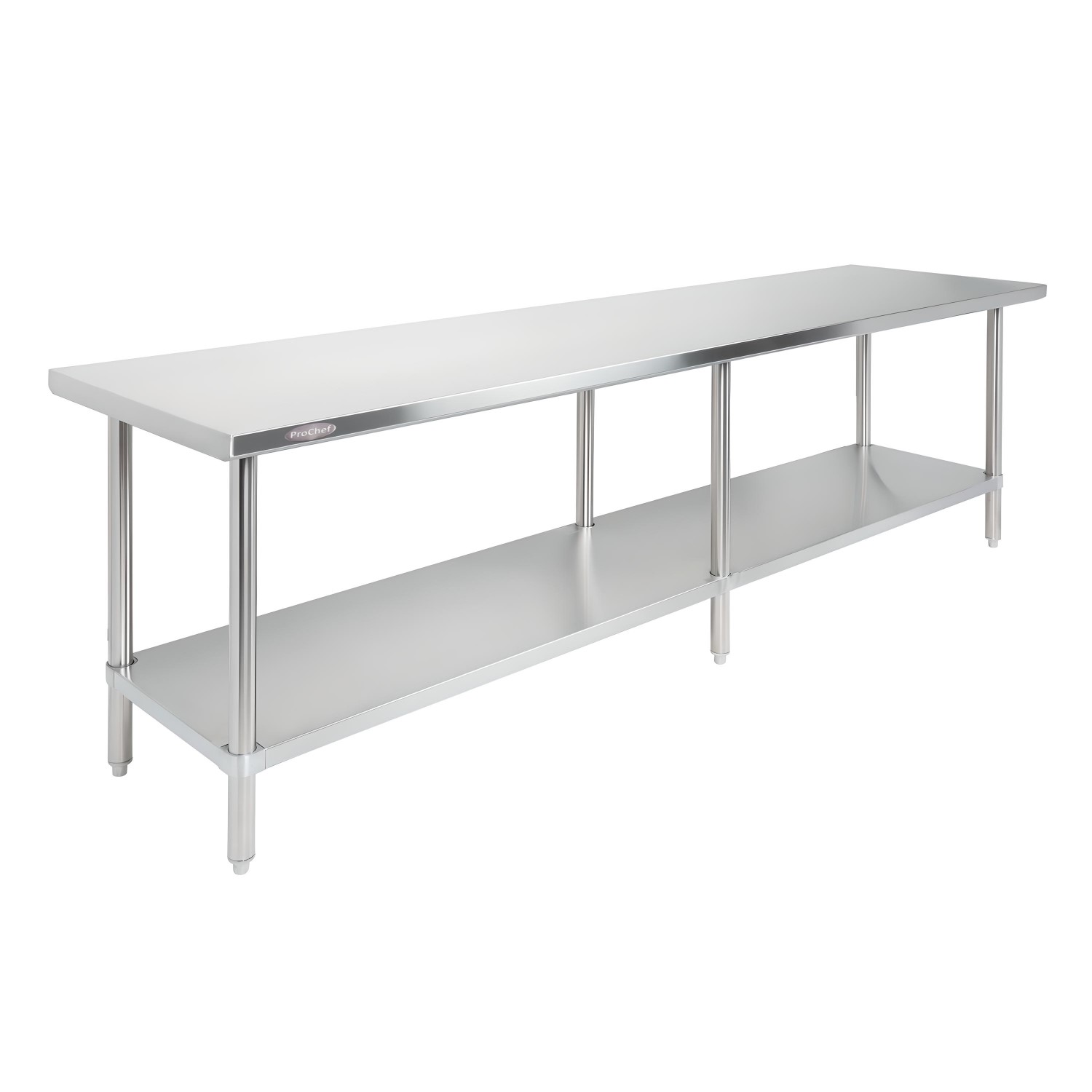 MESON CENTRO ECO ACERO INOXIDABLE 240X60X85 CM. - 6