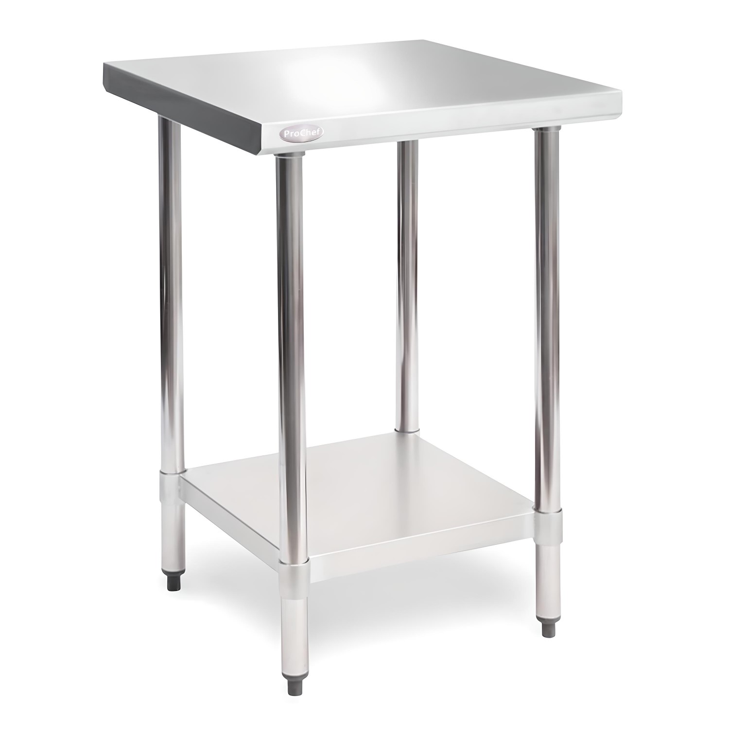MESON CENTRO ECO ACERO INOXIDABLE 60X60X85 CM - 1