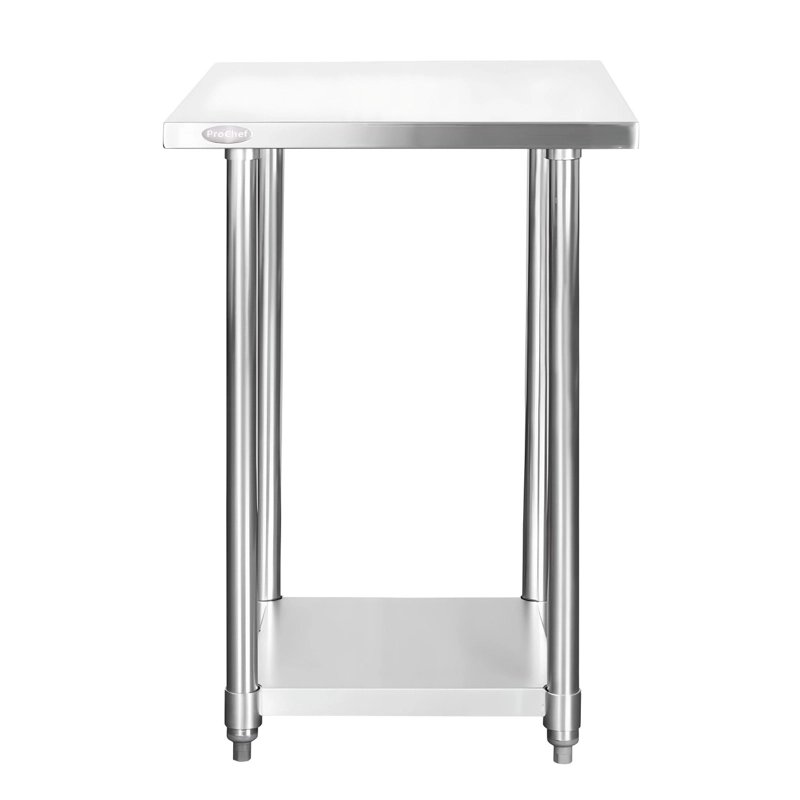 MESON CENTRO ECO ACERO INOXIDABLE 60X60X85 CM - 5