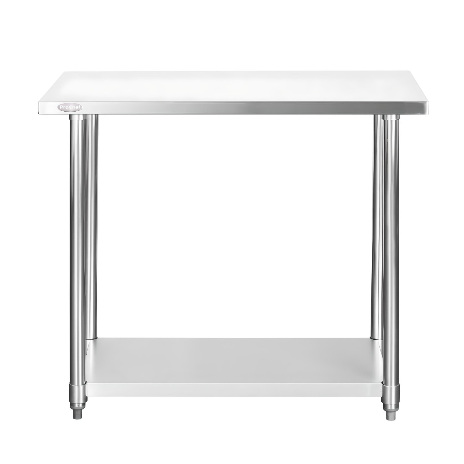 MESON CENTRO ECO ACERO INOXIDABLE 120X60X85 CM. - 1