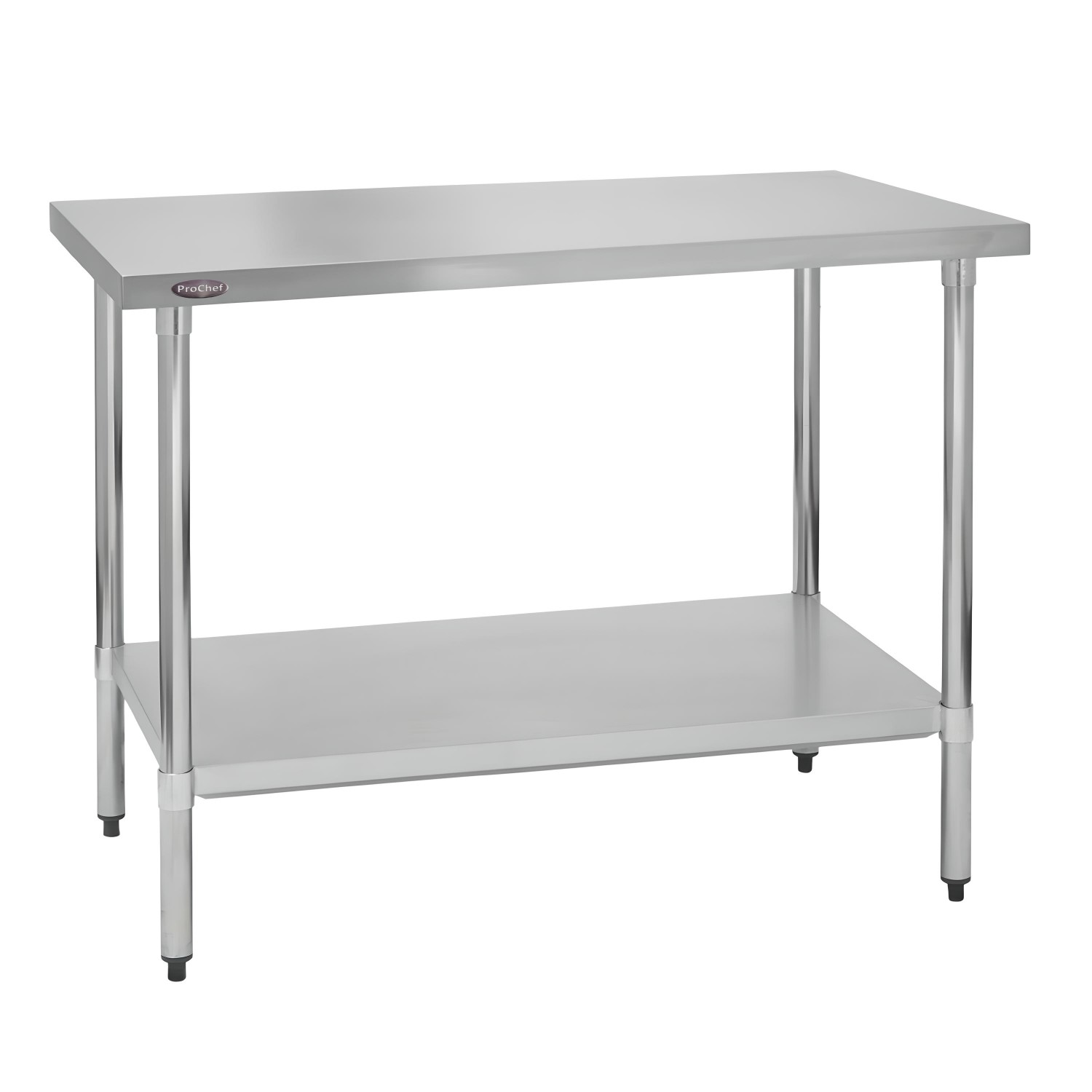 MESON CENTRO ECO ACERO INOXIDABLE 120X60X85 CM. - 6
