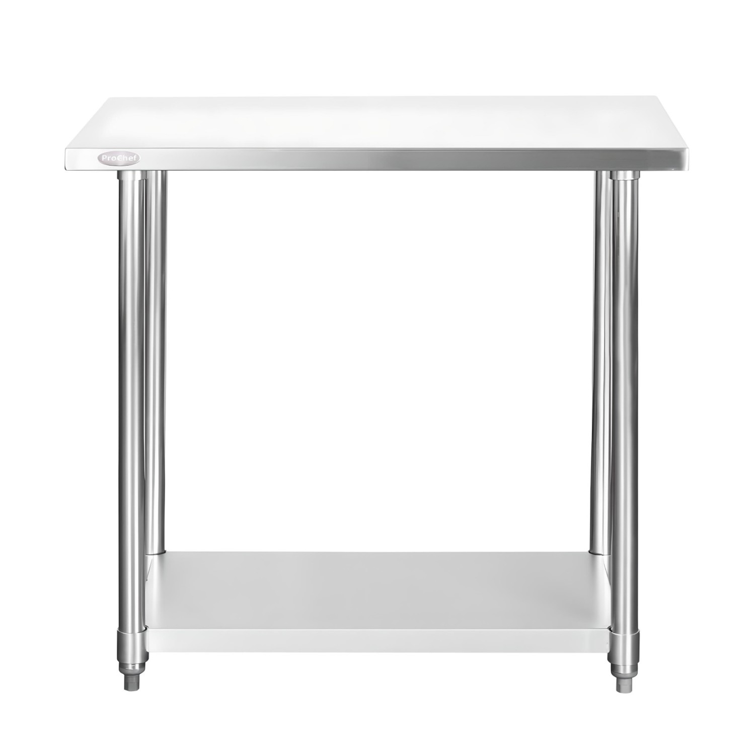 MESON CENTRO ECO ACERO INOXIDABLE 100X60X85 CM. - 1