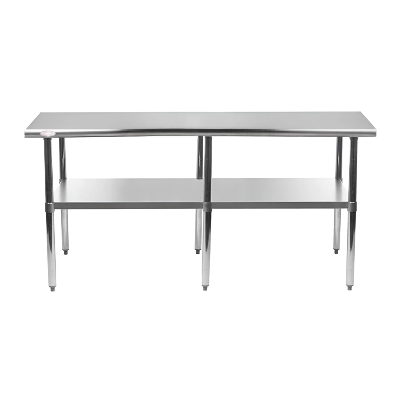 MESON CENTRO ECO ACERO INOXIDABLE 200X60X85 CM. - 5
