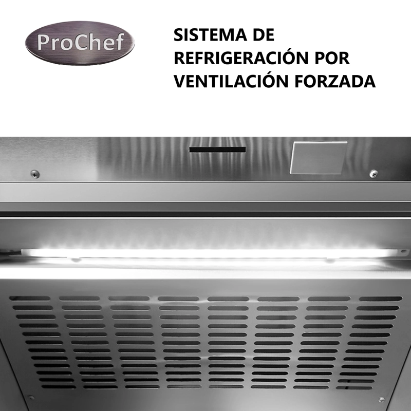 CONGELADOR INDUSTRIAL 430 LT ACERO INOX. FRIO FORZADO - 4