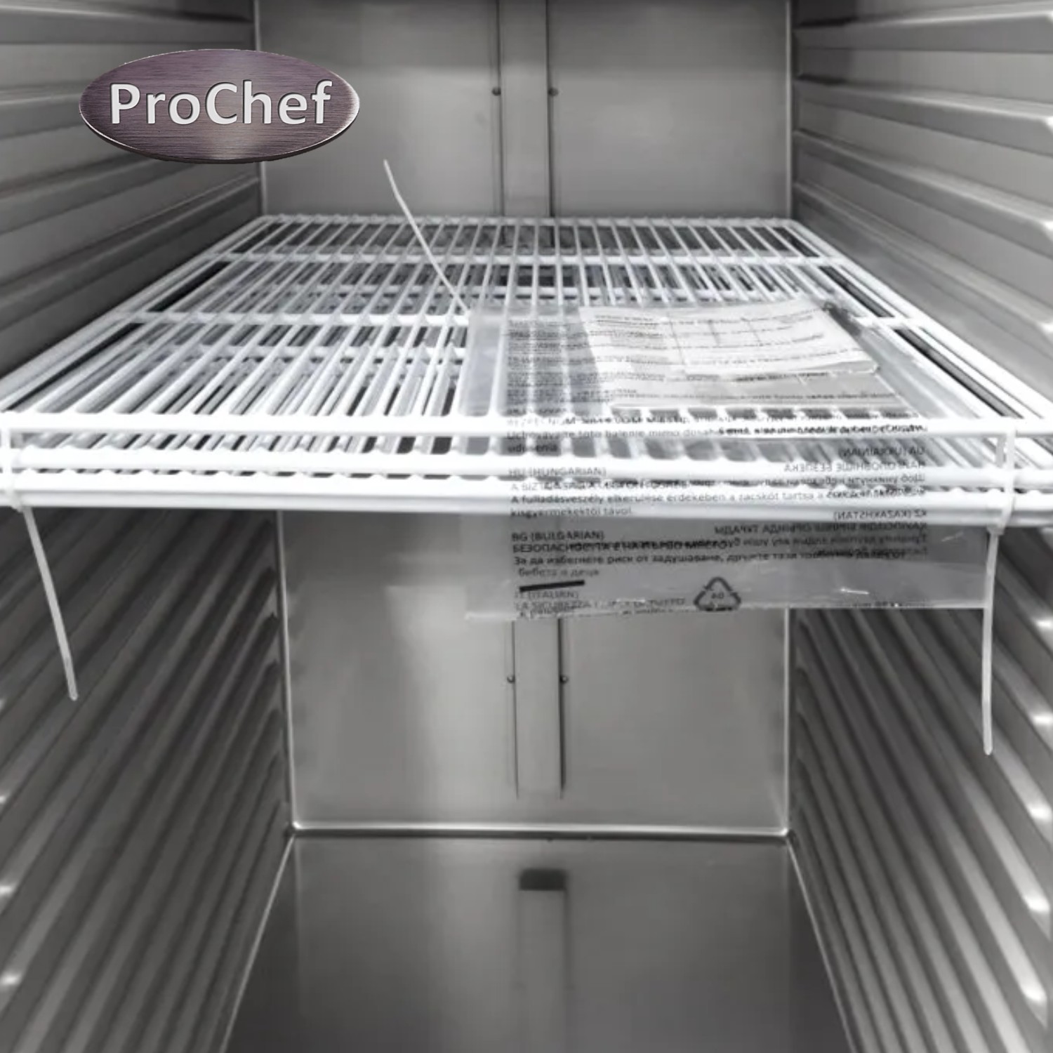REFRIGERADOR INDUSTRIAL 430 LT ACERO INOX. FRIO FORZADO - 7