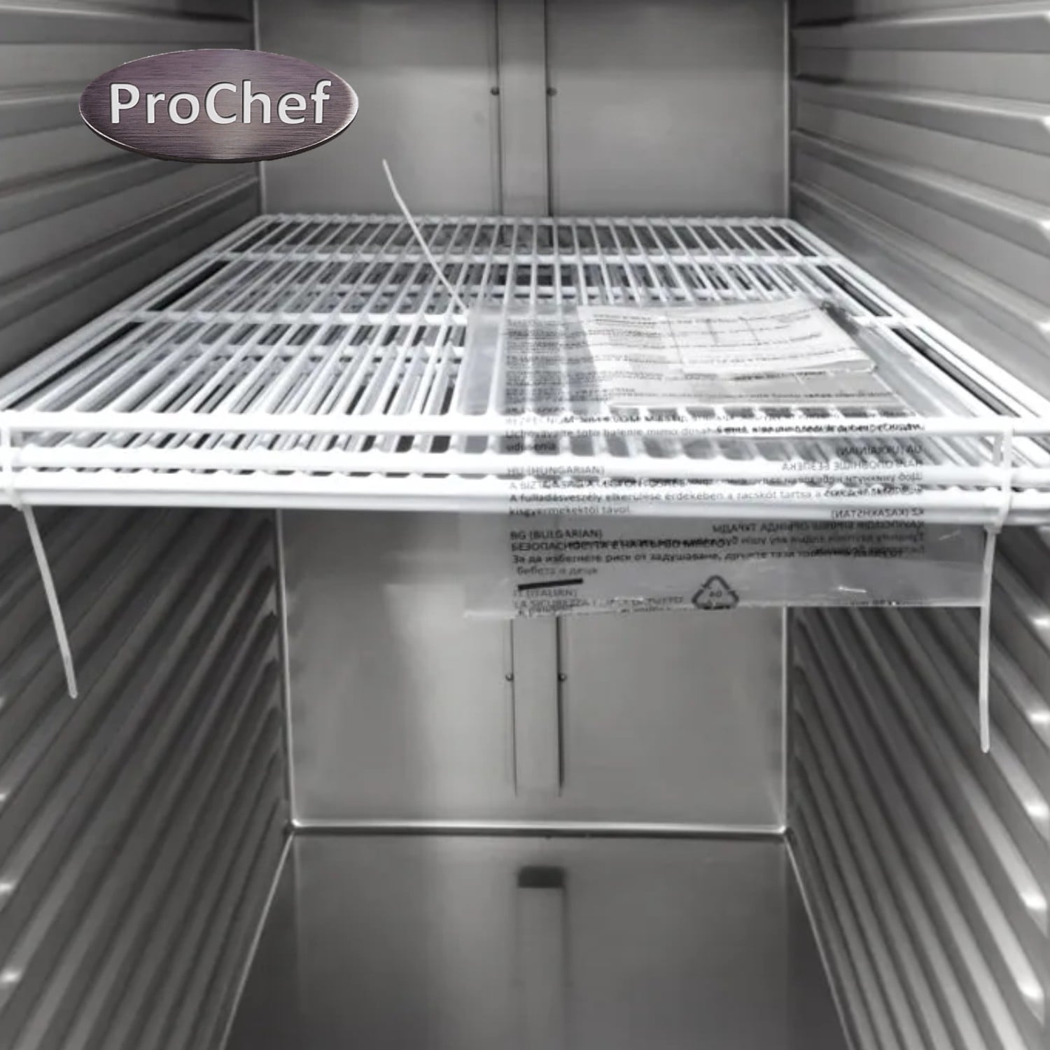 CONGELADOR INDUSTRIAL 860 LT ACERO INOX. FRIO FORZADO - 7