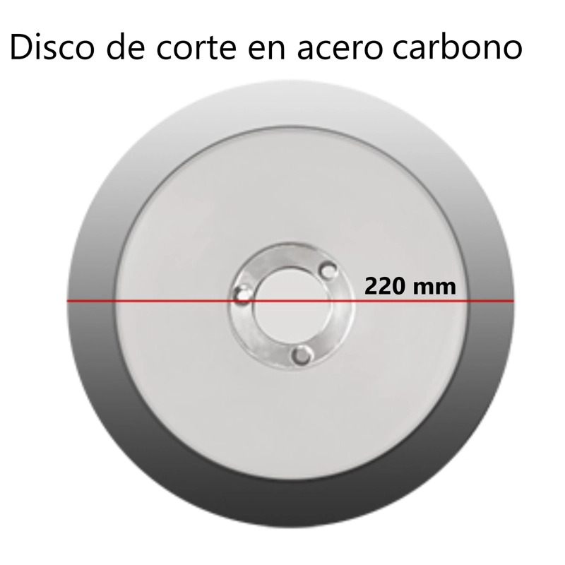 CORTADORA DE CECINAS 220 MM SEMI-AUTOMATICA FIAMBRERA - 5